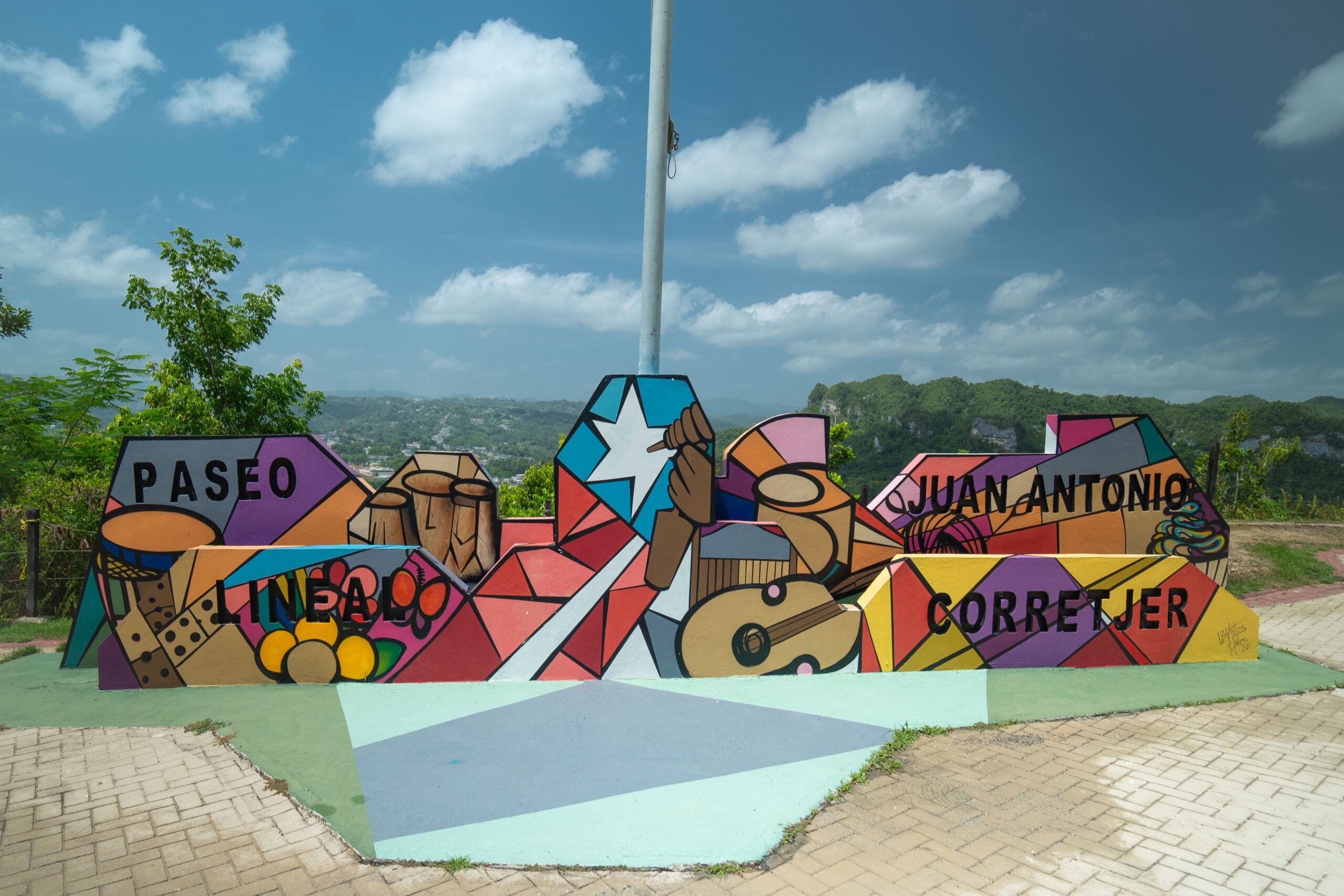 El Paseo Lineal Juan A. Corretjer Montes de Ciales.
