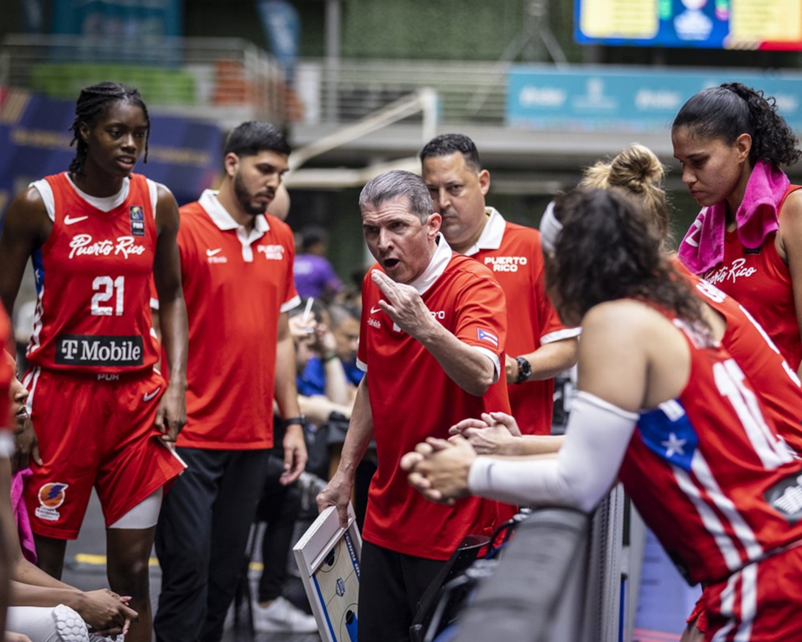 Jerry Batista, dirigente del Equipo Nacional femenino de baloncesto.