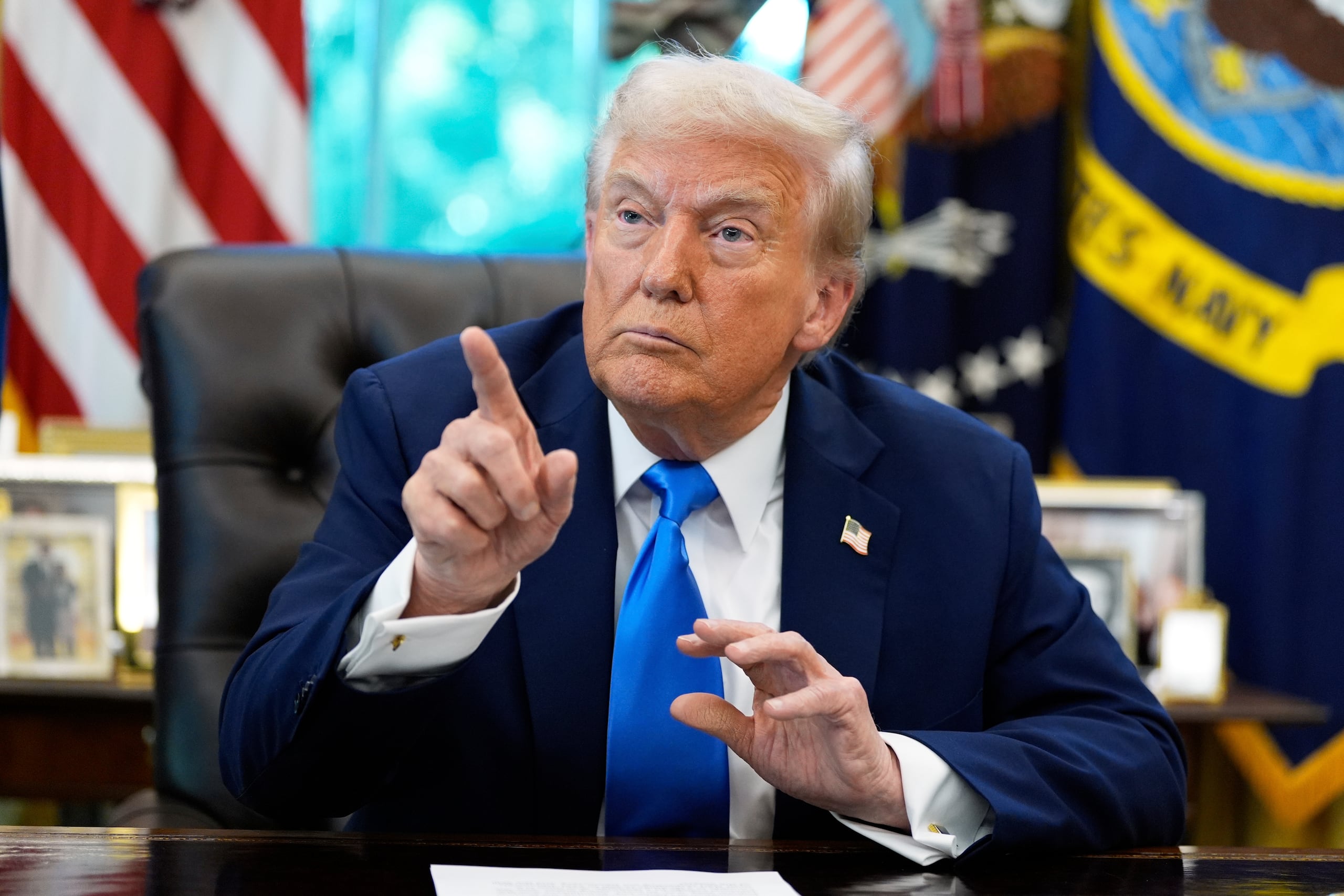 El presidente Donald Trump