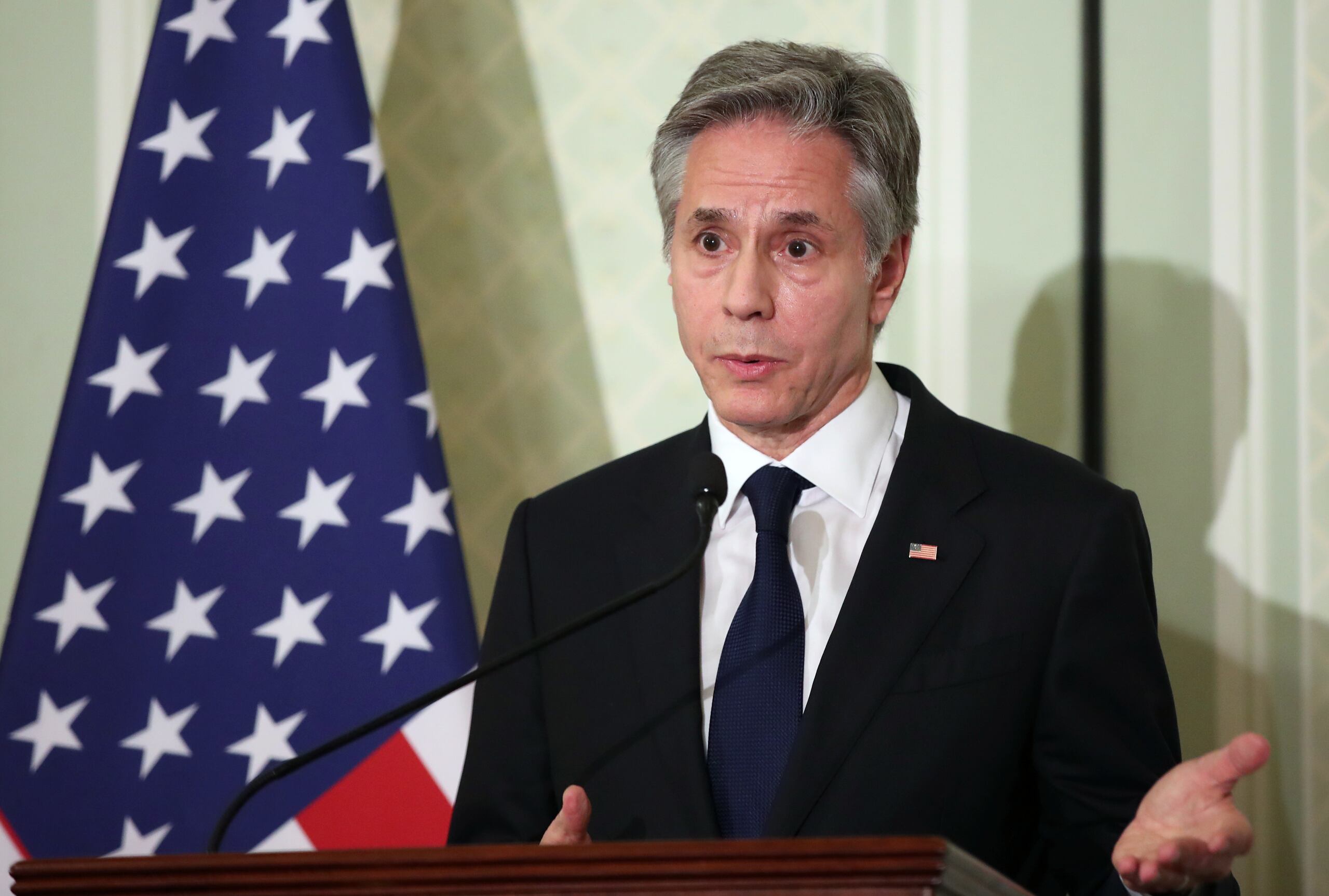 El secretario de Estado de Estados Unidos, Antony Blinken. (EFE/EPA/KHALED ELFIQI)
