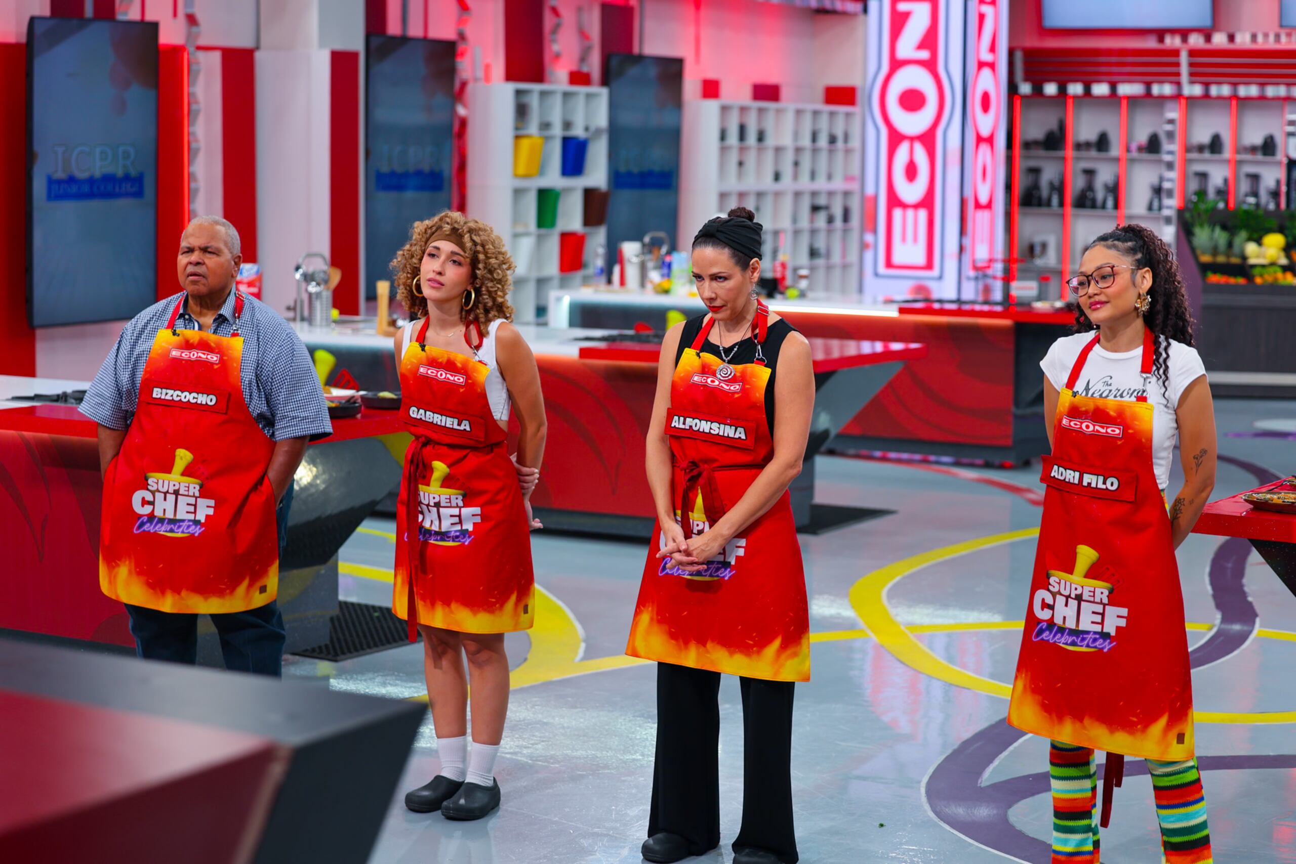 Los concursantes tuvieron la oportunidad de jugar con la cocina vegetariana en la "Noche del Fogón".