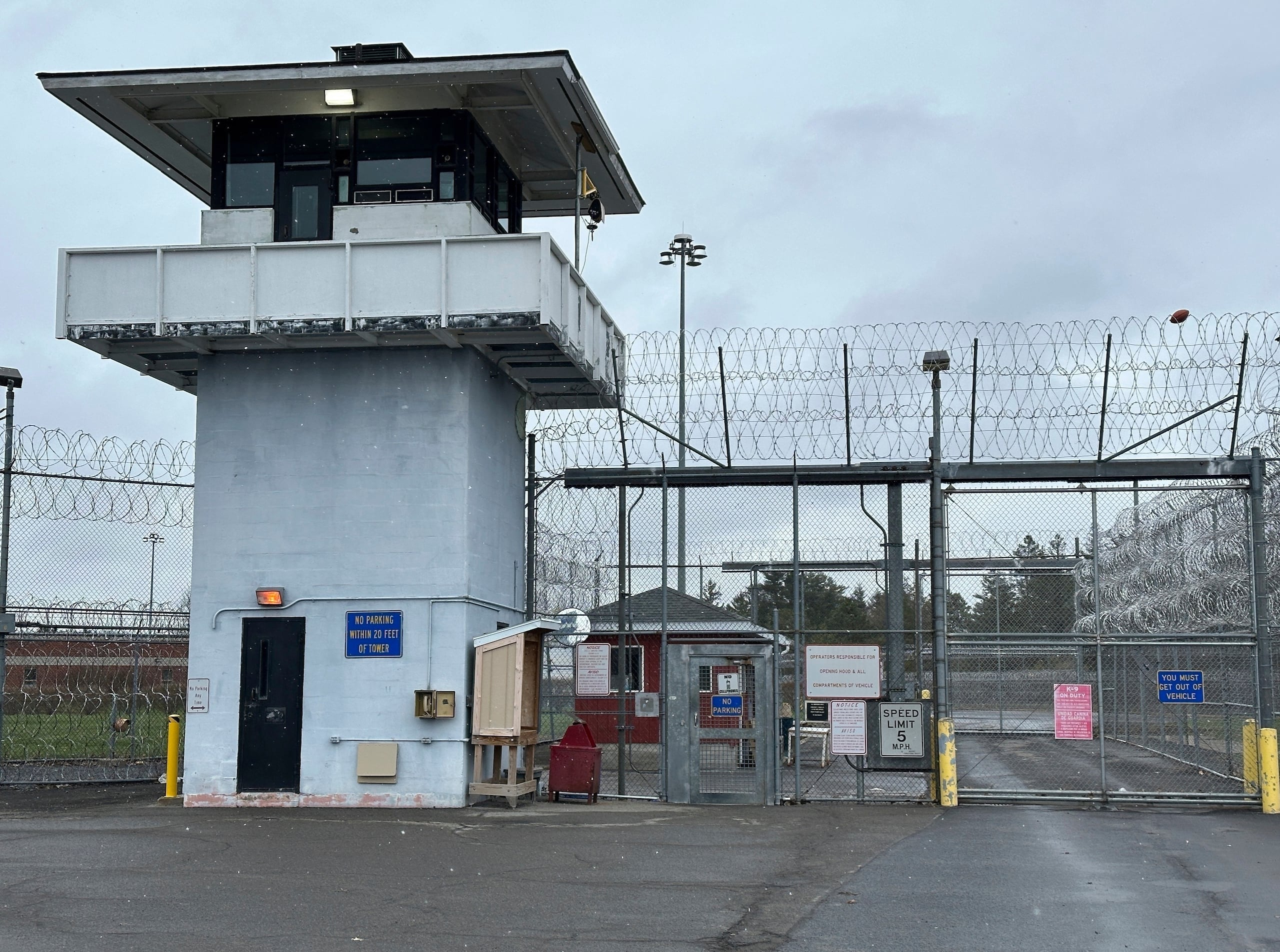 La cárcel Mid-State Correctional Facility en Marcy, Nueva York, el 16 de abril del 2025. (AP foto/Michael Hill)