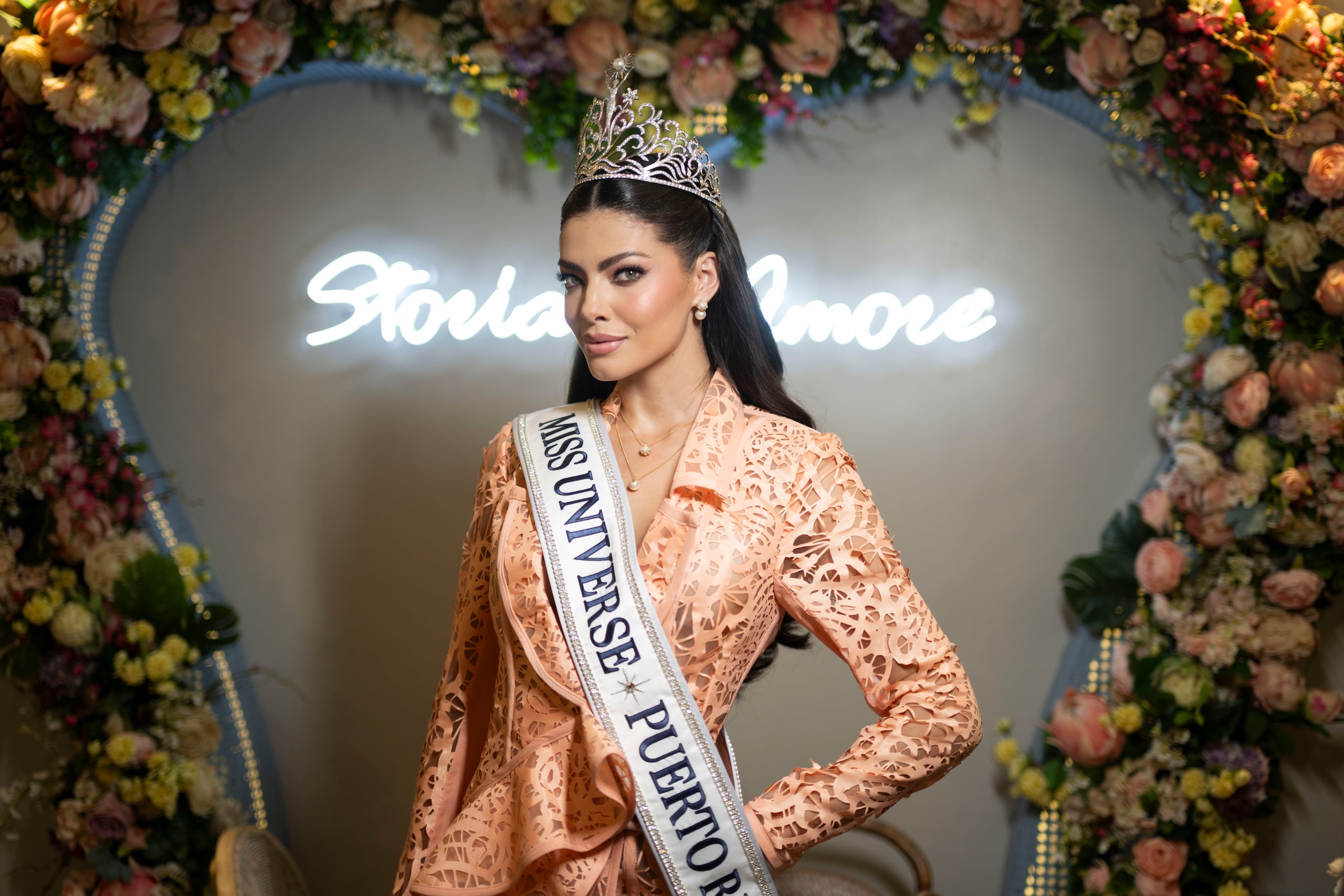 14 de julio de 2026. San Juan, PR. MCD/ENTRETENIMIENTO. Entrevista con Miss Universe Puerto Rico Jeniffer Barreto, llevada a cabo en el restaurante Dulce Capricho de Hato Rey. FOTO POR: Carlos Rivera Giusti/GFR Media
Miss Universe Puerto Rico, Jeniffer Barreto