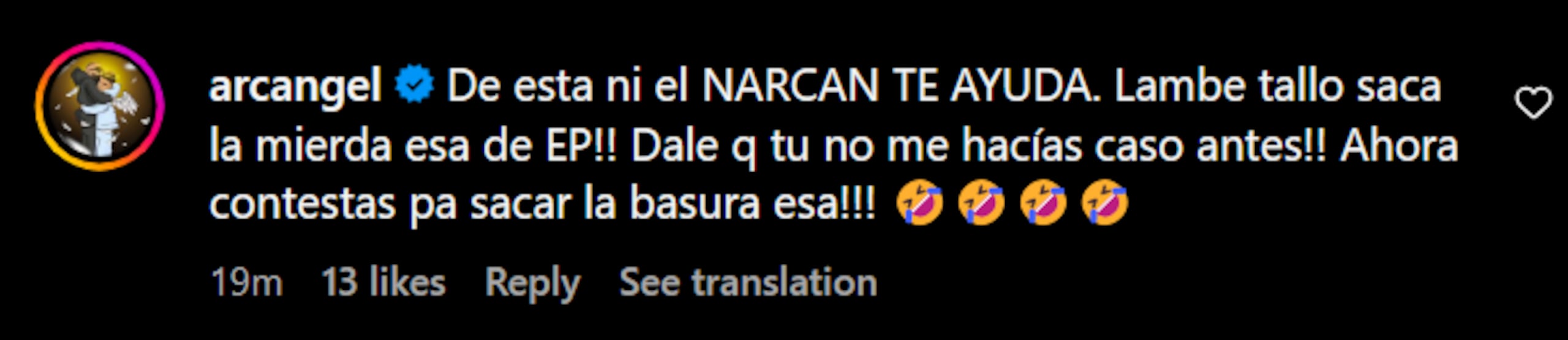 Las expresiones de "La Maravilla" surgen luego que el reguetonero le tirara una pulla luego de vender en su totalidad un espectáculo que llevará a cabo en Washington, D.C. mañana.