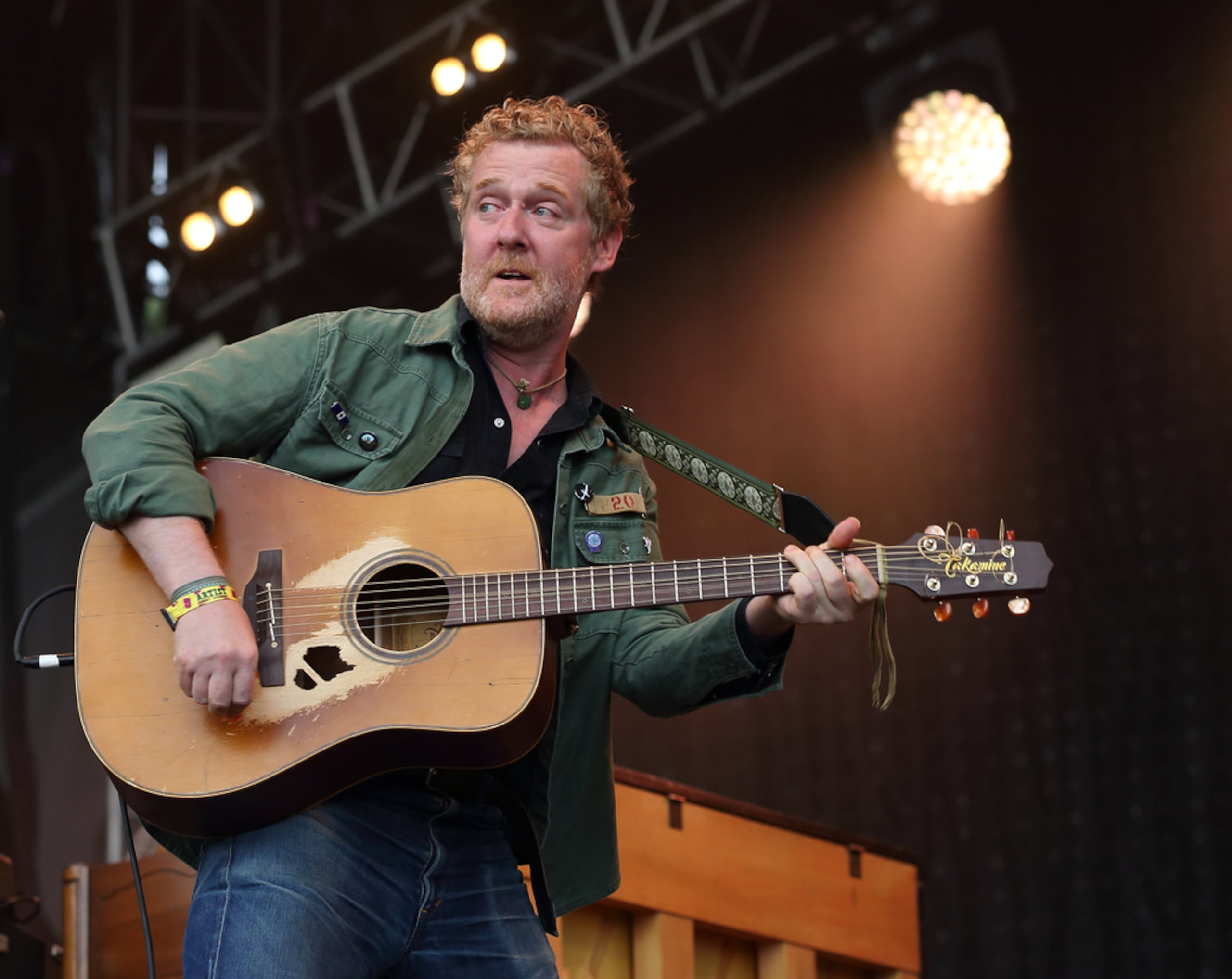 Glen Hansard en el Lollapalooza en el Grant Park de Chicago, el 3 de agosto del 2014.