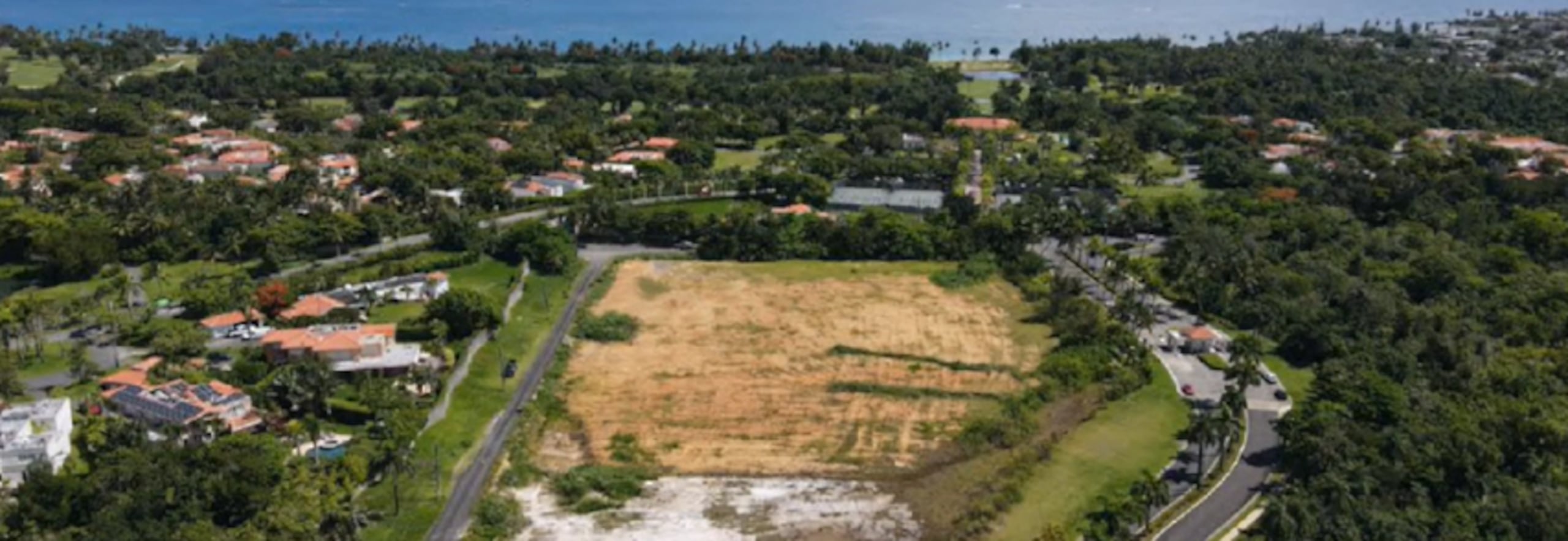 Terrenos donde se construirá el Hilton Garden Inn At Dorado.
