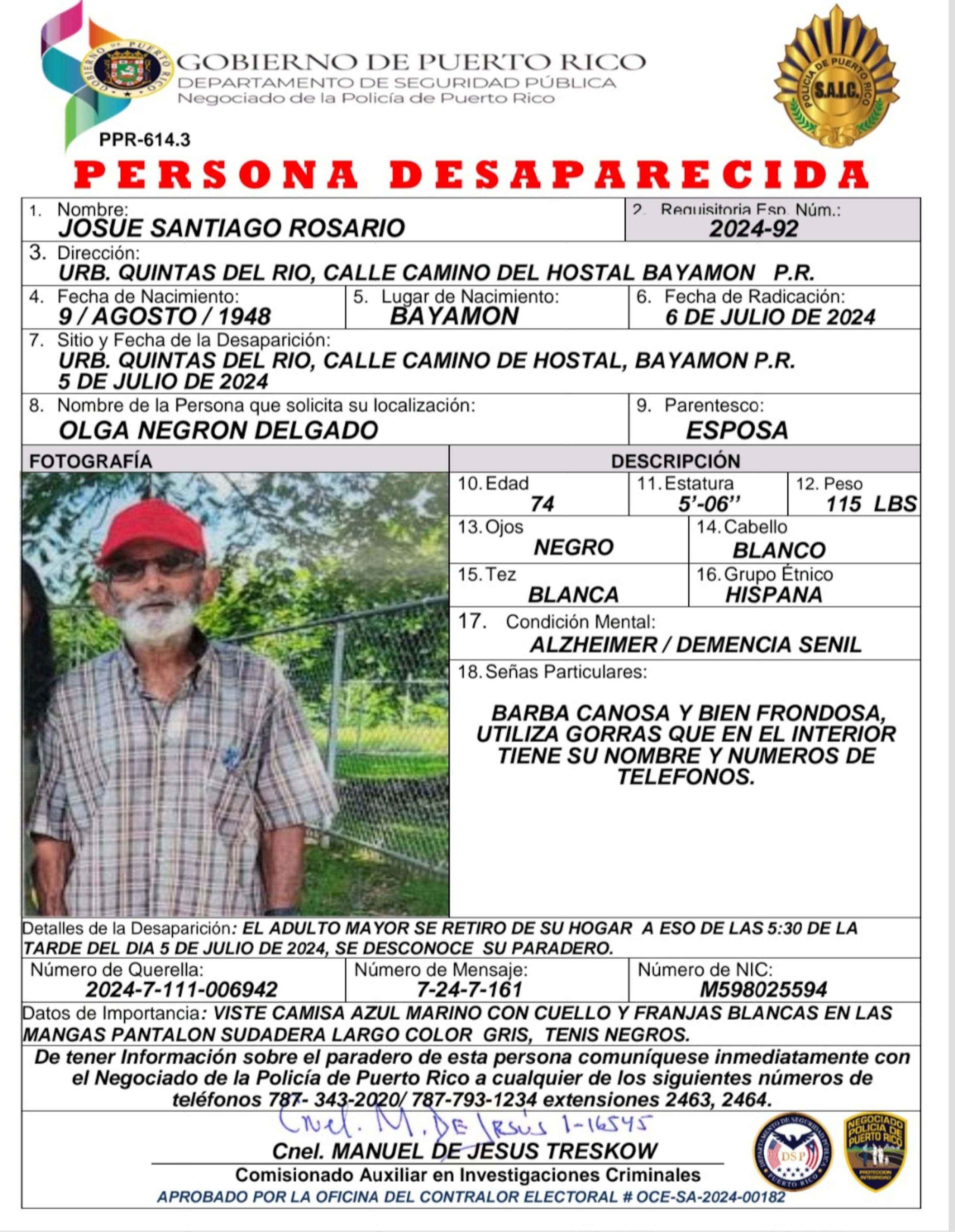 Josué Santiago Rosario