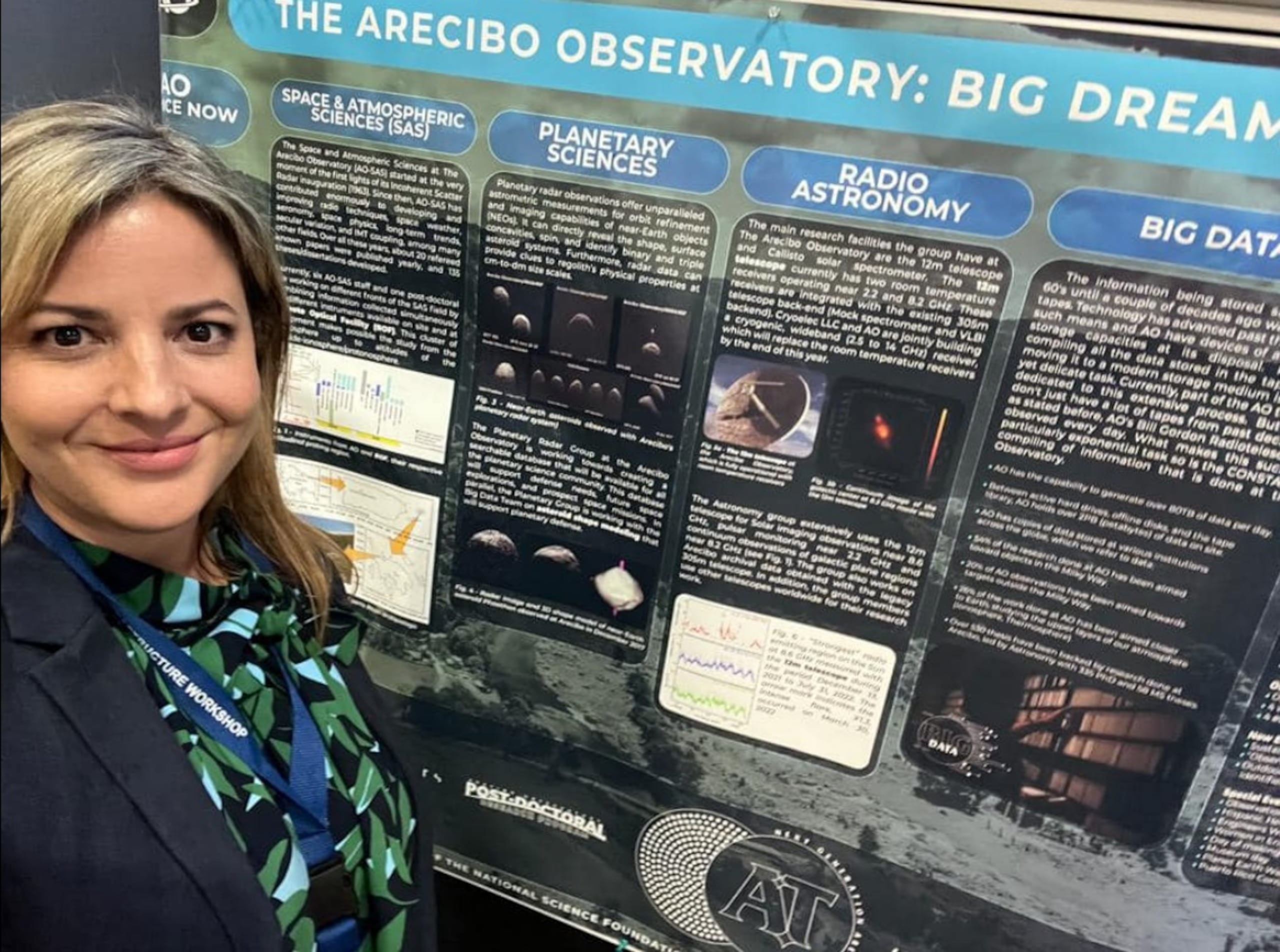 Olga Figueroa, directora del Observatorio de Arecibo.