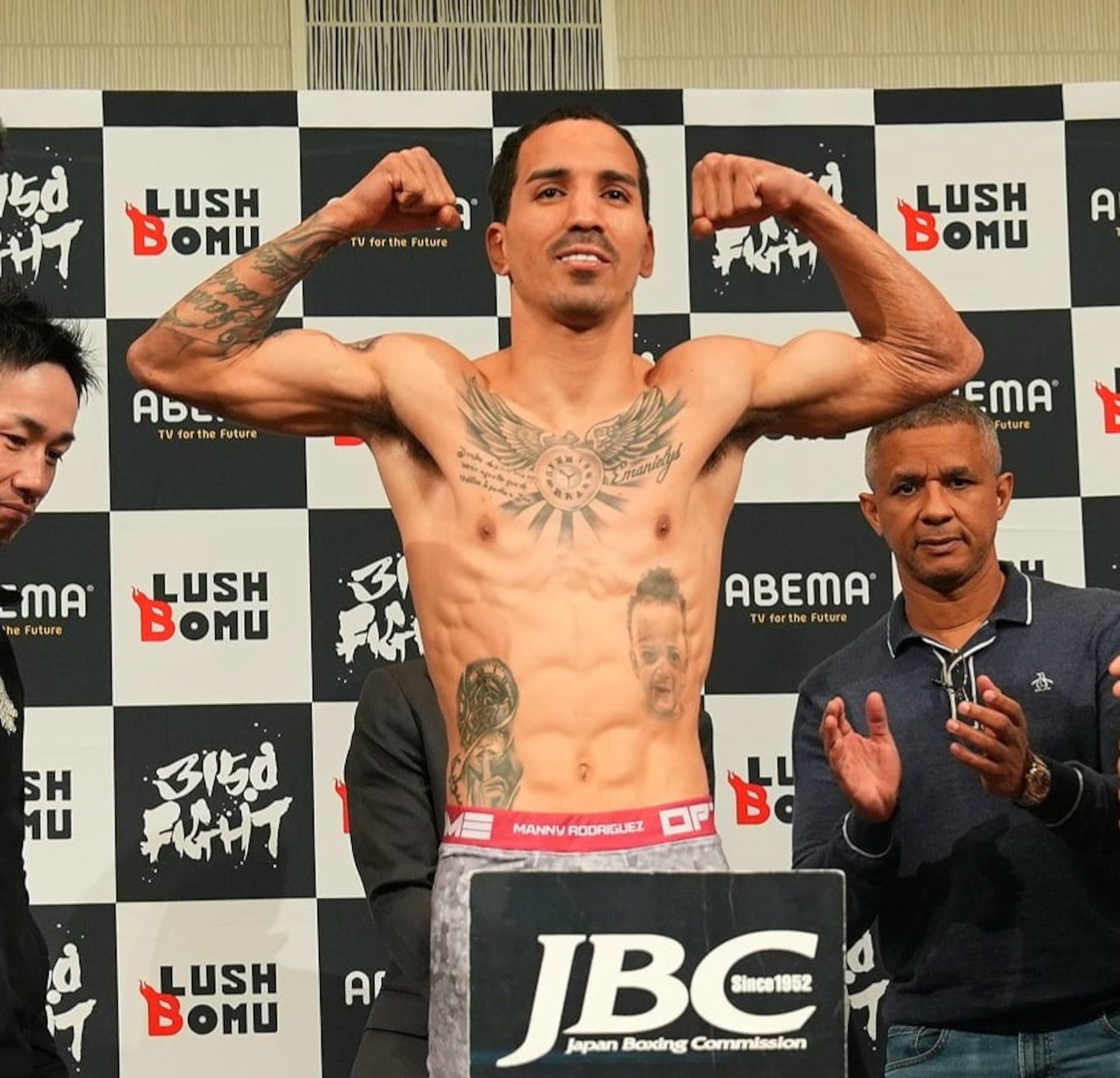 Manny Rodríguez detuvo la báscula en 117.8 libras.