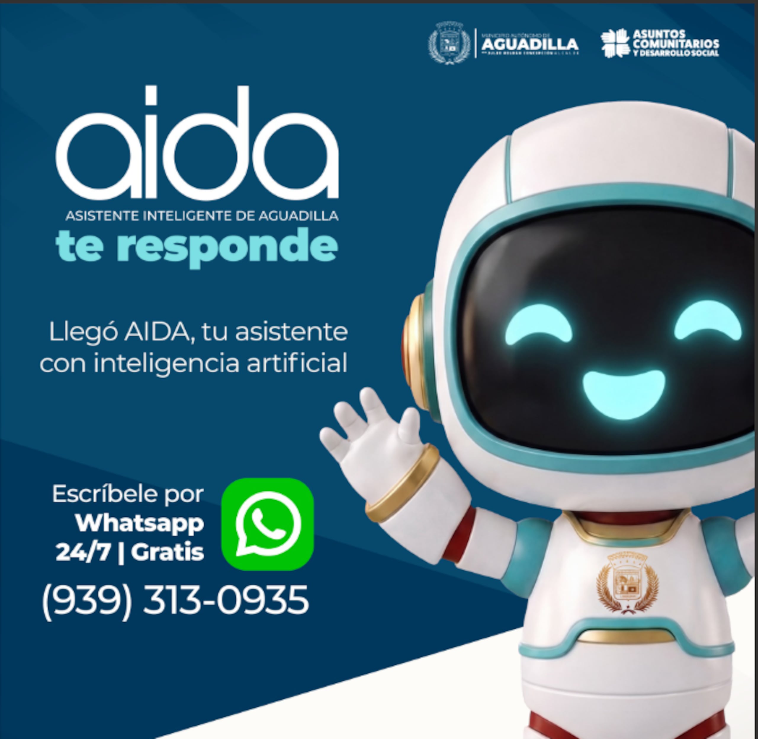 Aguadilla lanza asistente virtual con inteligencia artificial para atender a ciudadanos