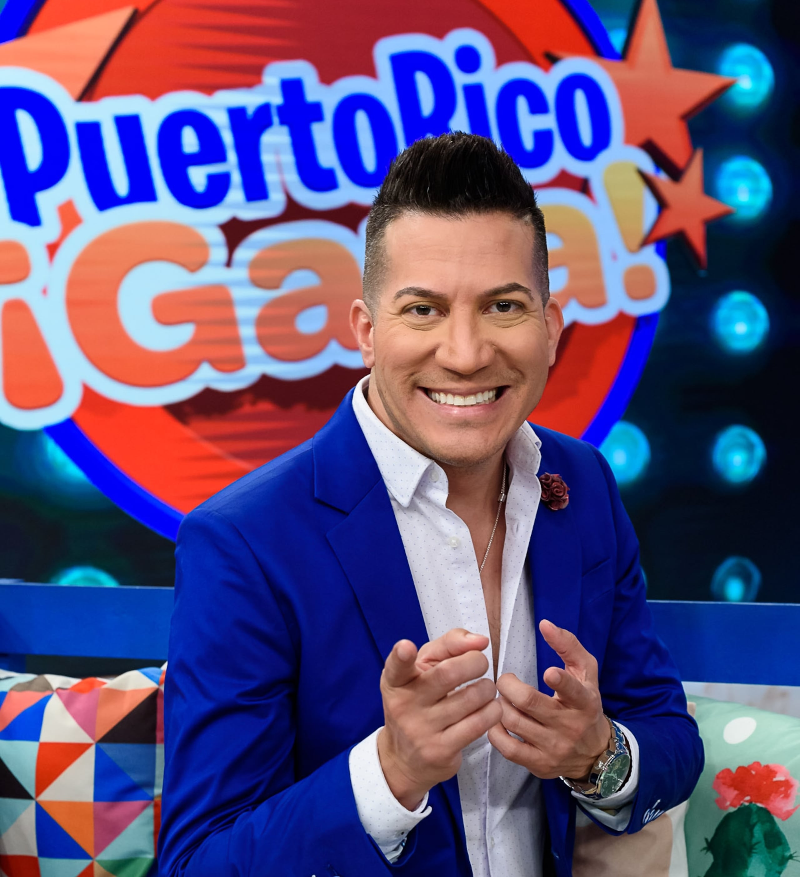 Alex DJ, presentador de "Puerto Rico Gana".