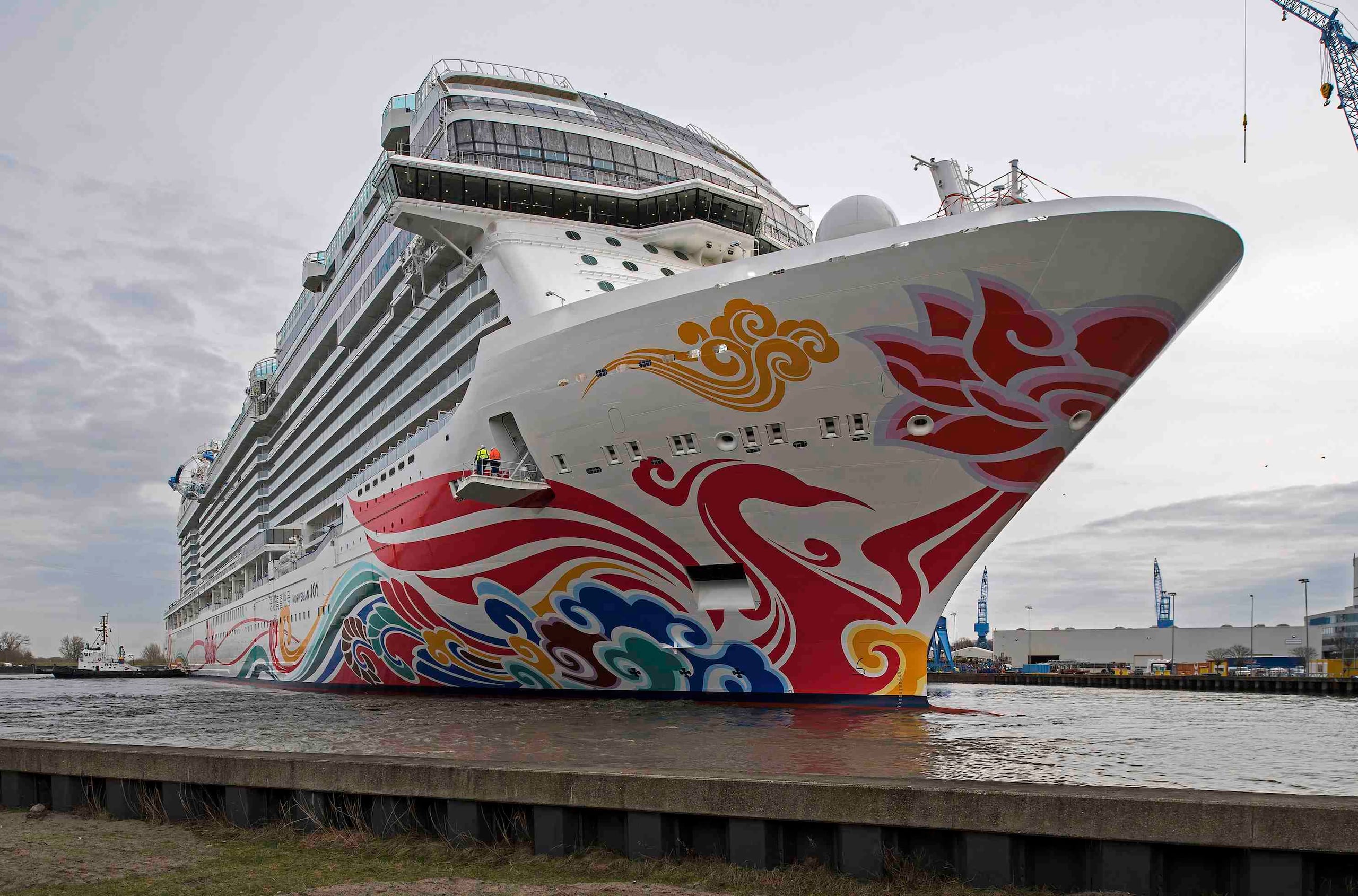 Los pasajeros estaban a bordo del crucero Joy de Norwegian. (GFR Media)