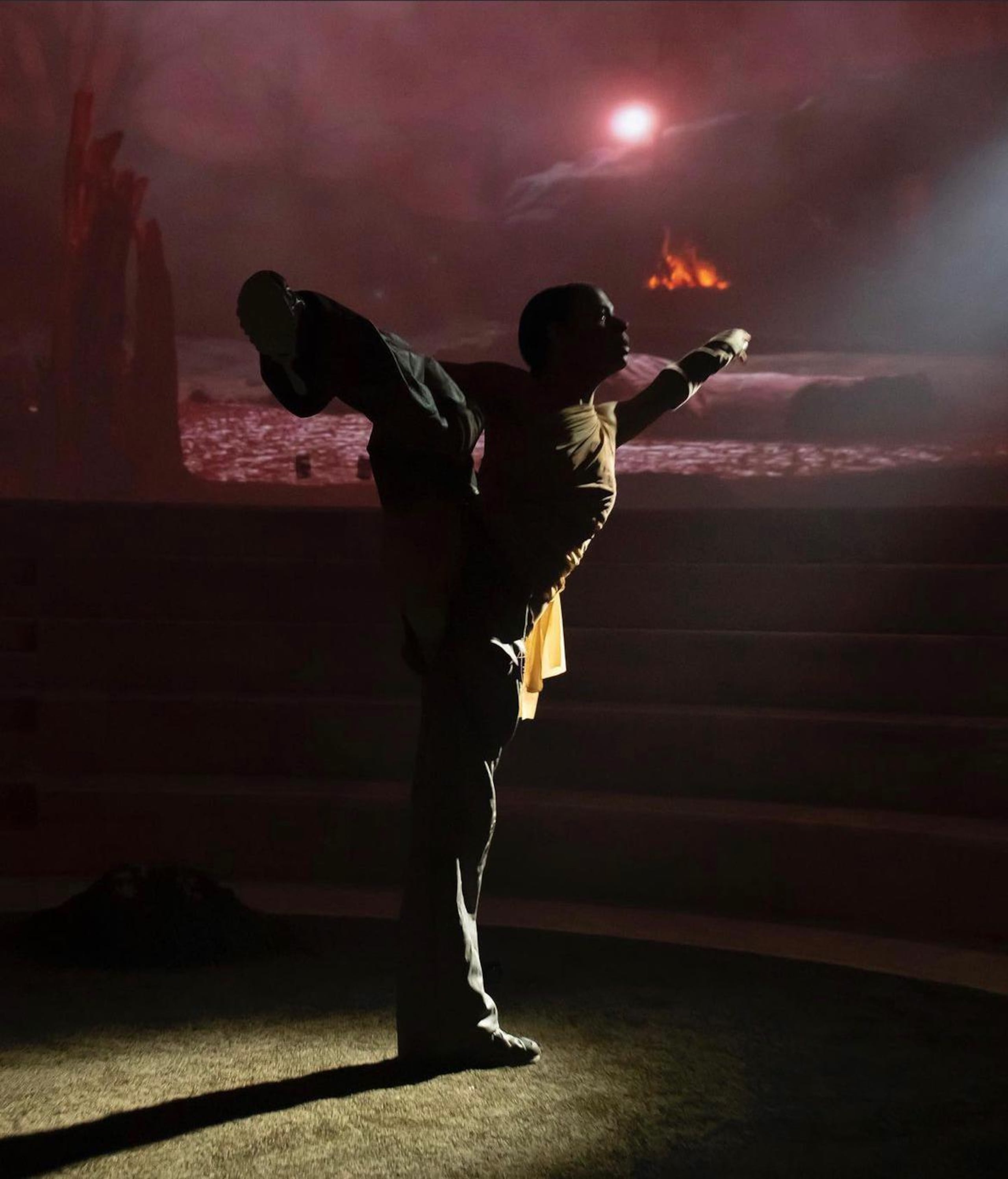 Kiani del Valle se prepara para ofrecer su taller de "Movimiento Expansivo" en el Arthop Gallery Week.