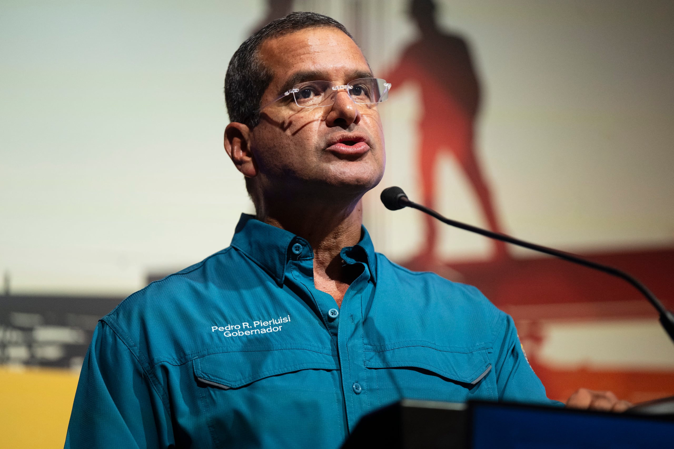 29 de agosto de 2023. San Juan, PR. El gobernador Pedro Pierluisi participa de la actividad "Build Puerto Rico" sobre reconstrucción, llevada a cabo en el Centro de Convenciones de Miramar. FOTO POR: Carlos Giusti/GFR Media