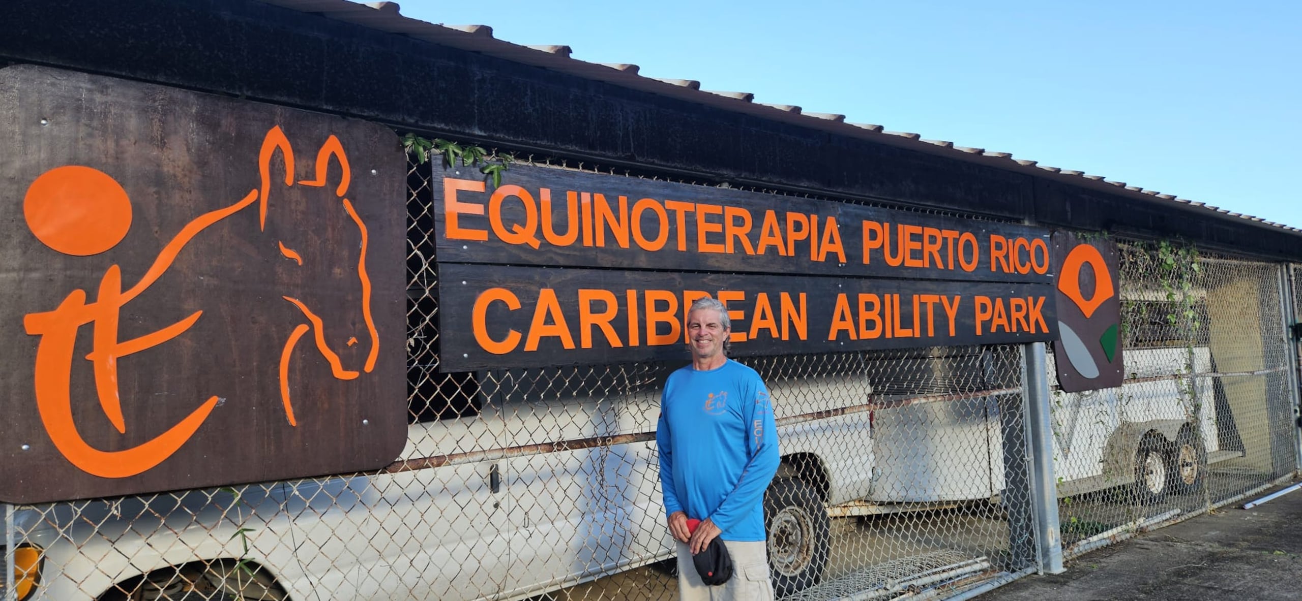 Carlos Méndez, presidente y cofundador de Equinoterapia Puerto Rico