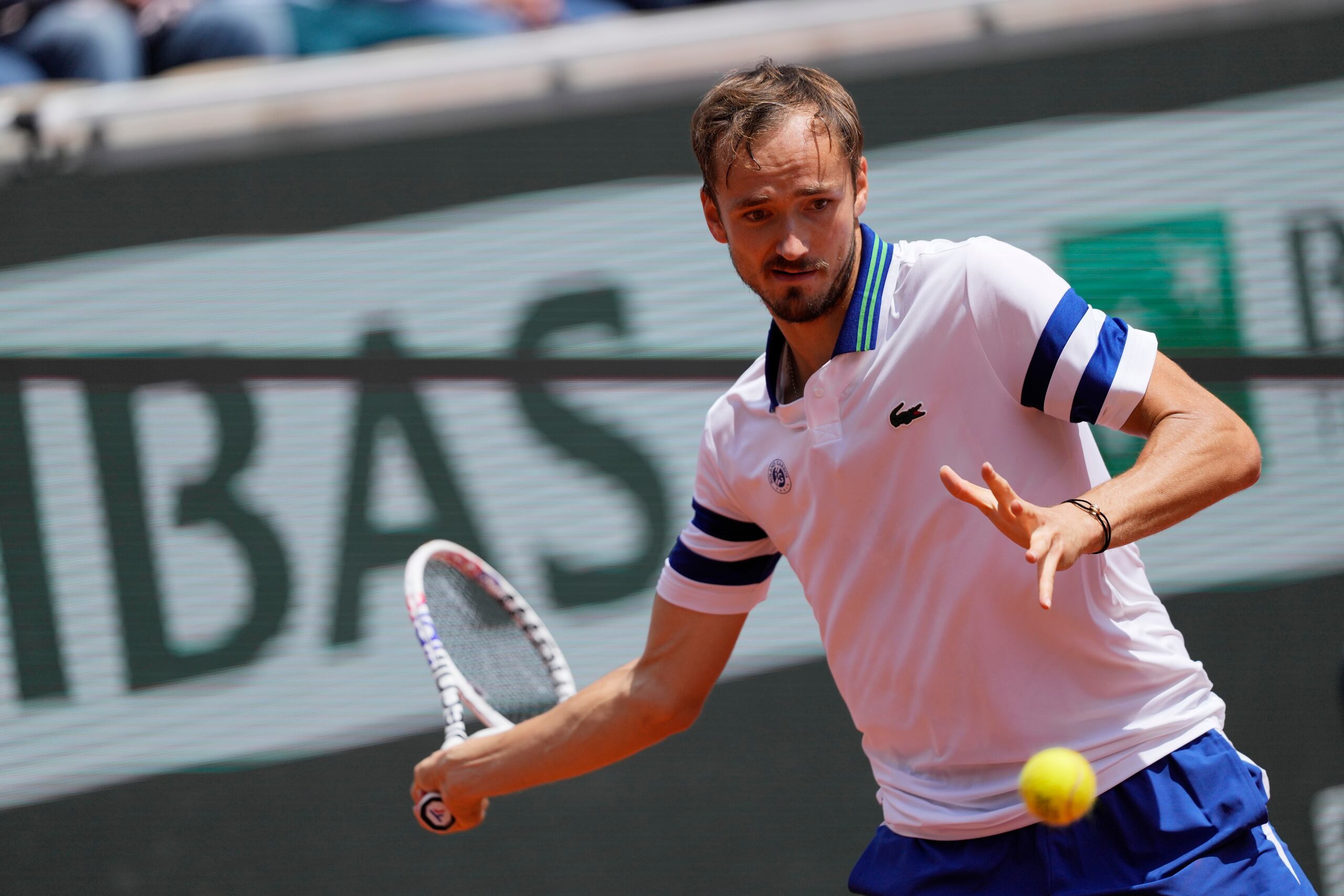 El ruso Daniil Medvedev será uno de siete tenistas y 15 atletas rusos que verán acción en París 2024.