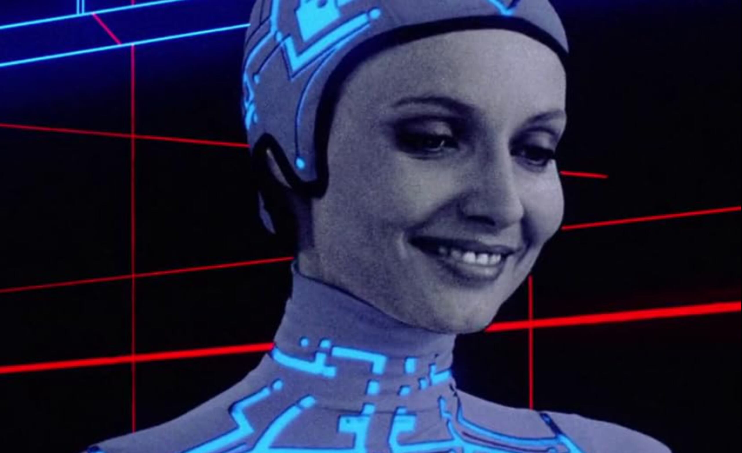 Cindy Morgan en Tron en 1982