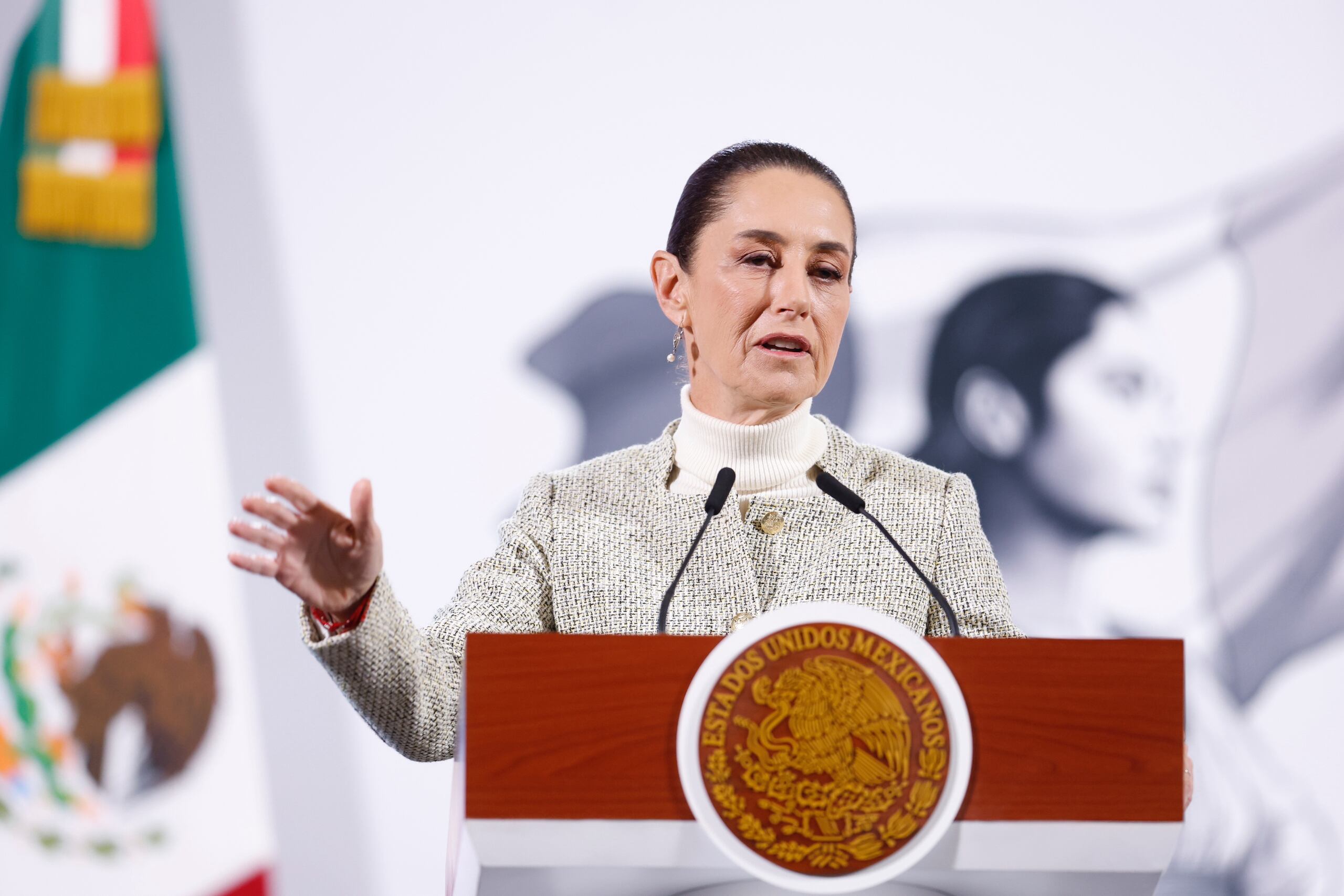 La presidenta de México, Claudia Sheinbaum.
