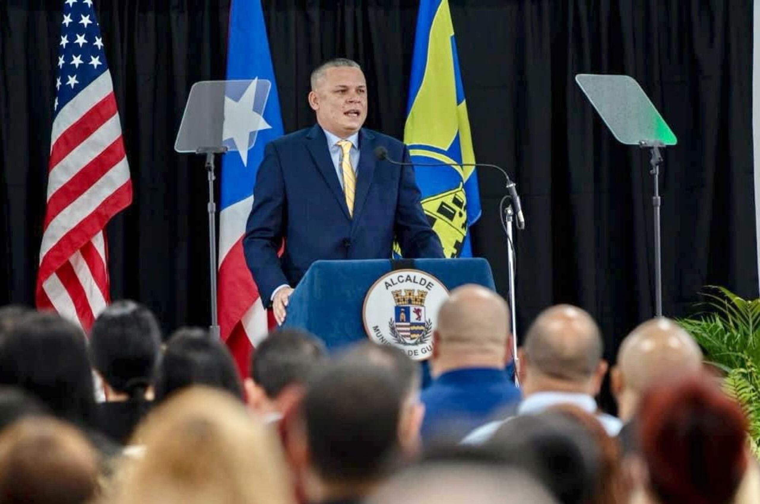 El alcalde de Guánica, Ismael "Titi" Rodríguez.