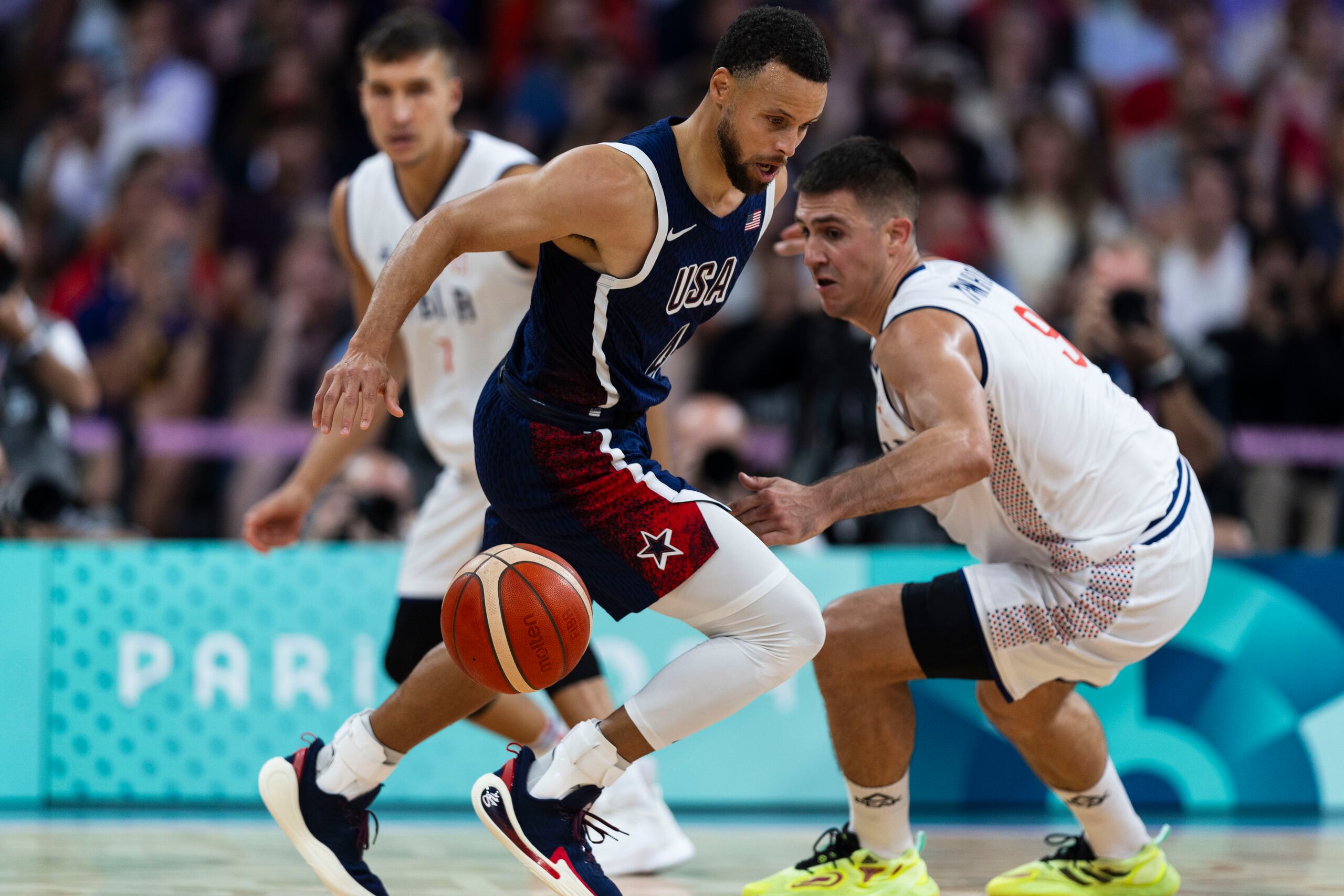 Parecería difícil ver a Stephen Curry jugando en Los Ángeles 2028, pero igualmente nadie puede anticipar el tiempo.