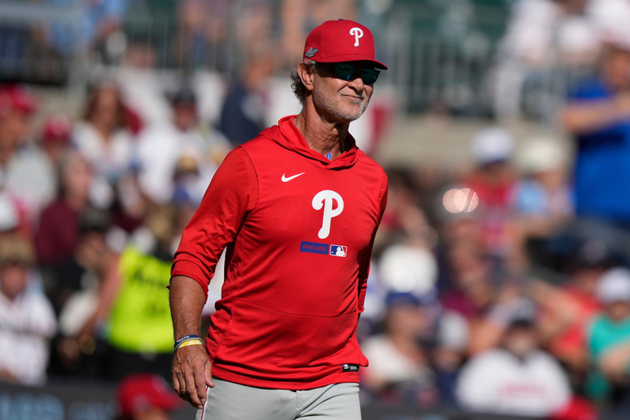 Don Mattingly, mánager de los Phillies de Filadelfia.