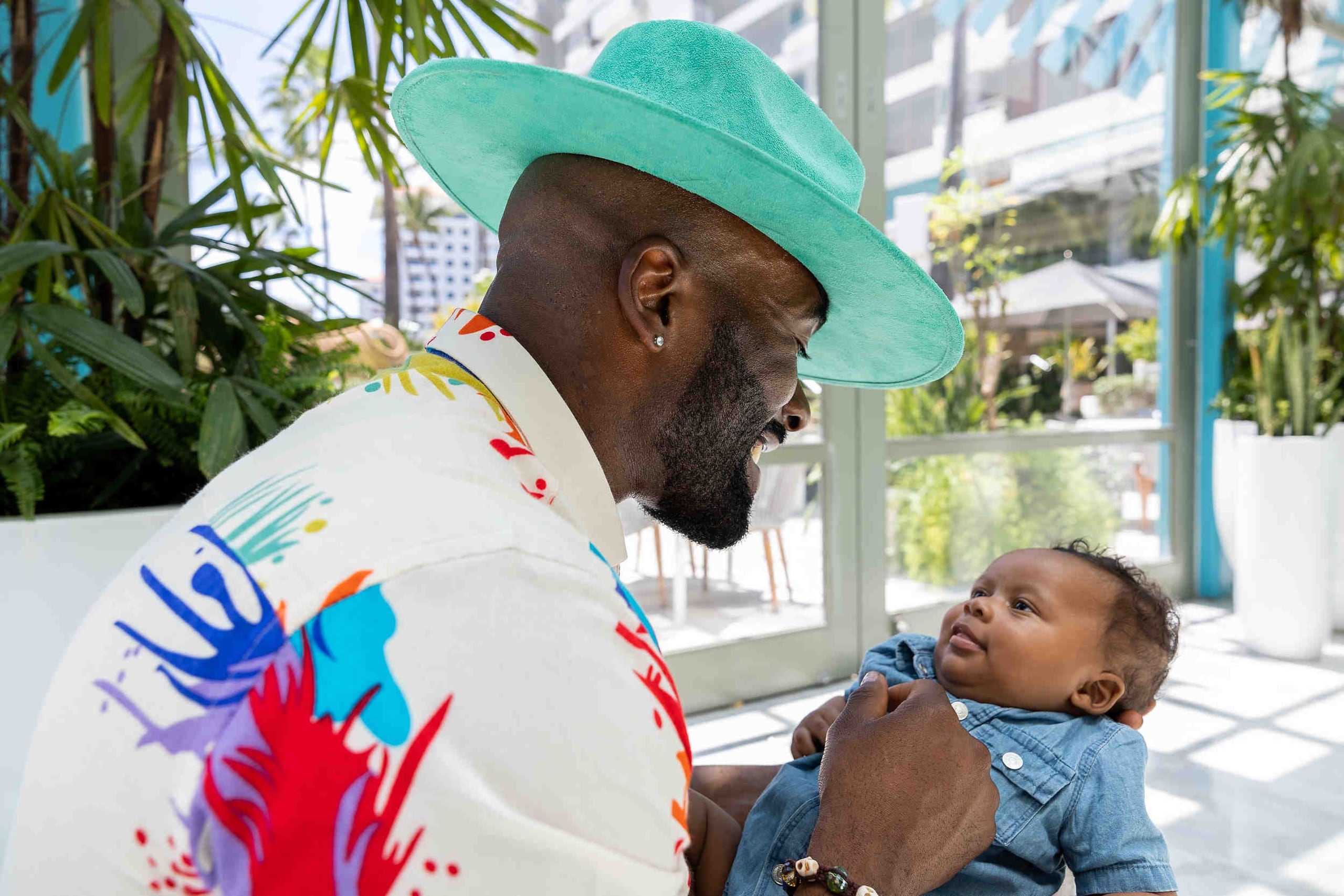 Jan José Pesante Andino, Negro JanPi, con su hijo Edriss Antwone.