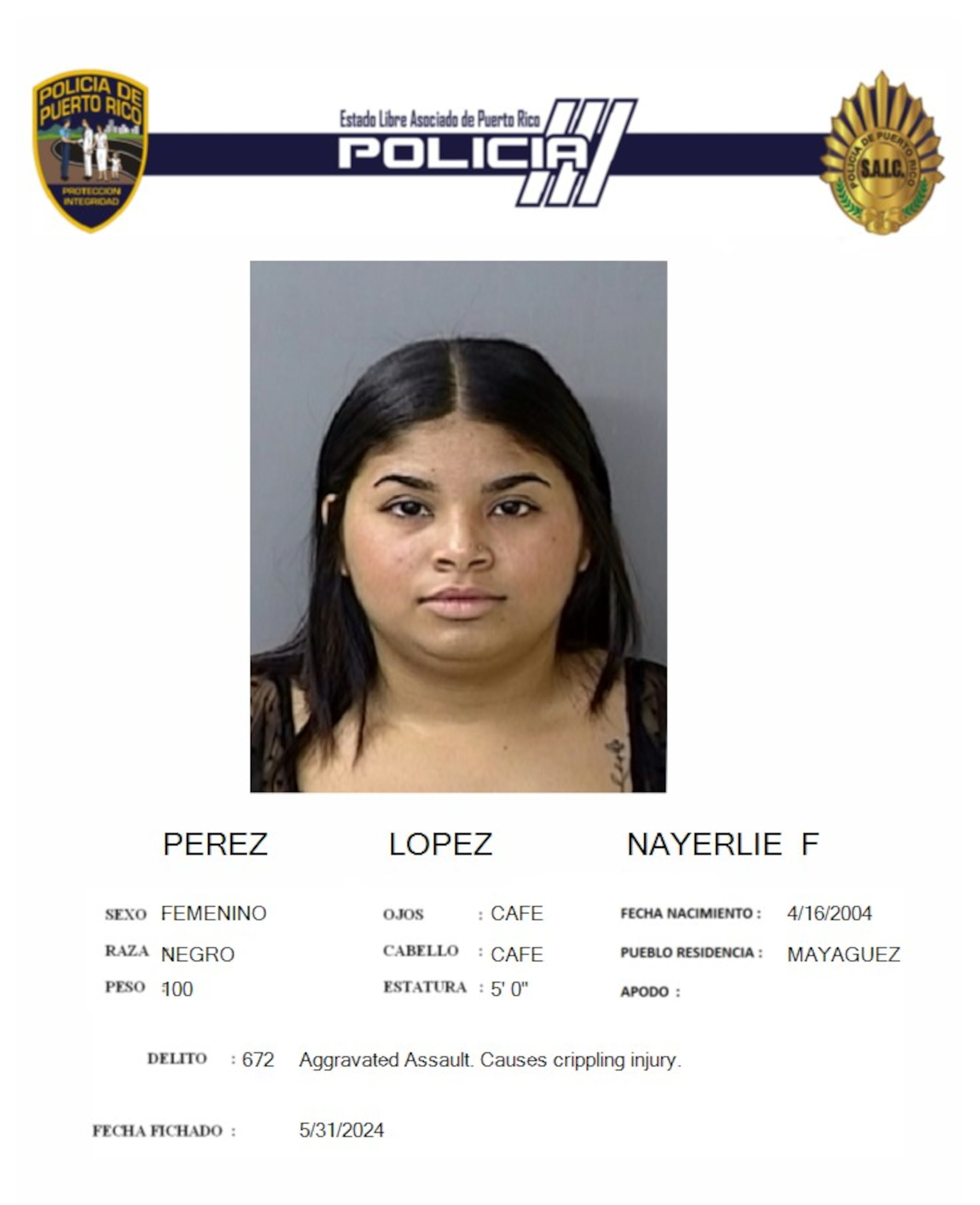 Nayerlye Fabiola Pérez López