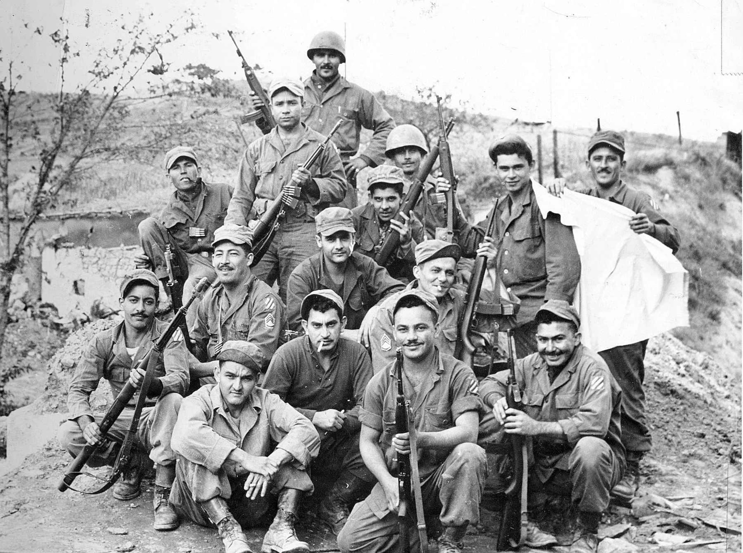 Los "Borinqueneers" en Corea del Norte. (Archivo / GFR Media)