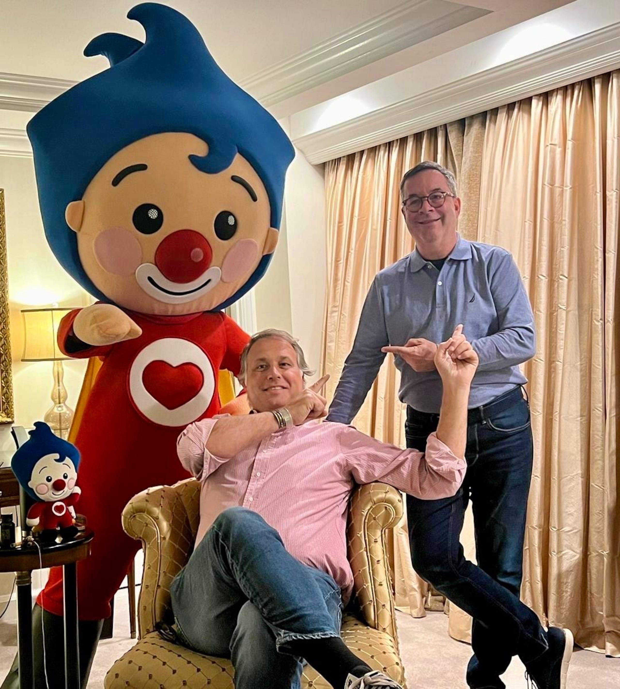 El productor Rafo Muñiz firmó un acuerdo con Guillermo Pino, creador del personaje infantil para presentarlo en Puerto Rico y Estados Unidos.