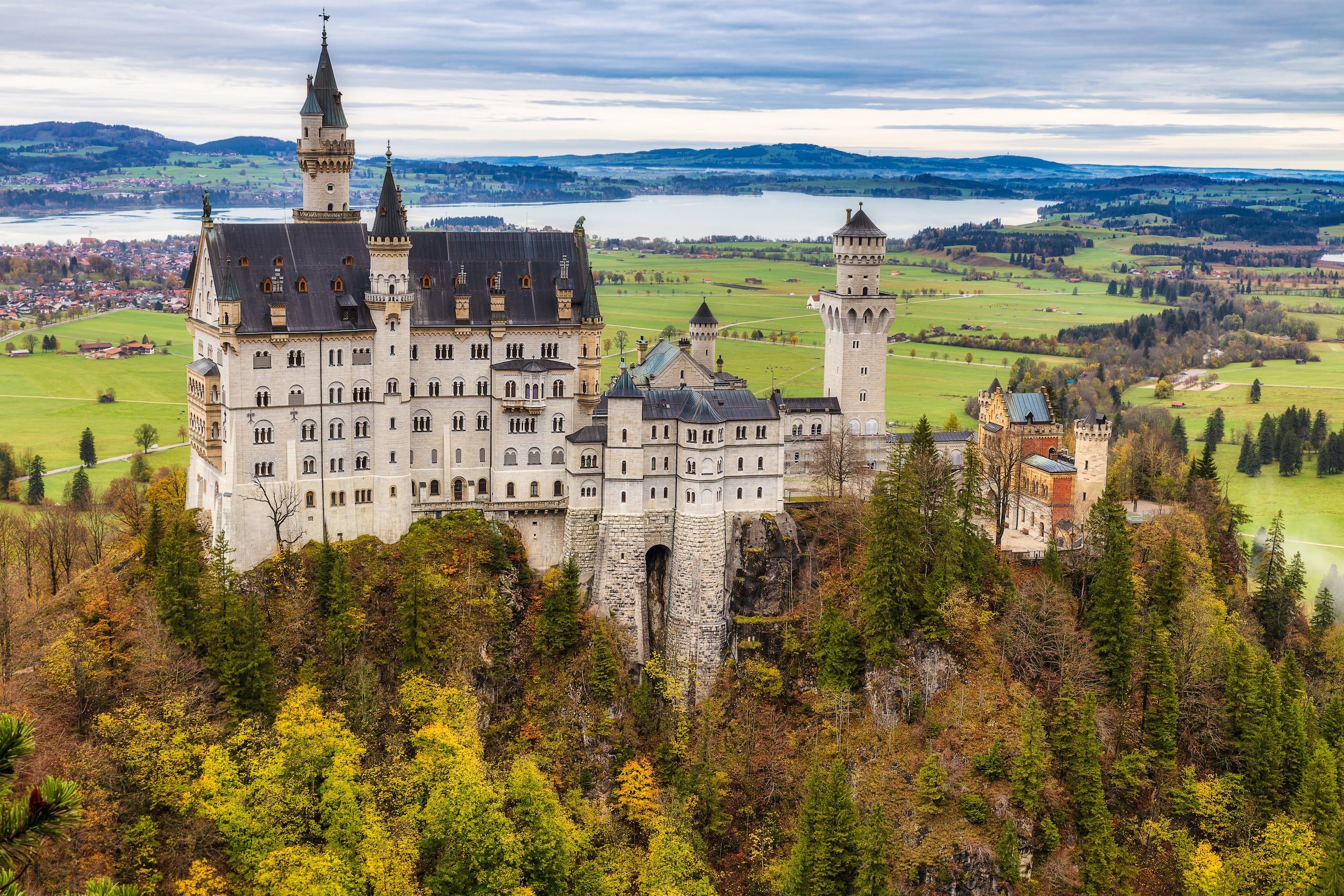 El crimen ocurrió cerca del puente Marienbruecke, que ofrece una vista del castillo Neuschwanstein.
