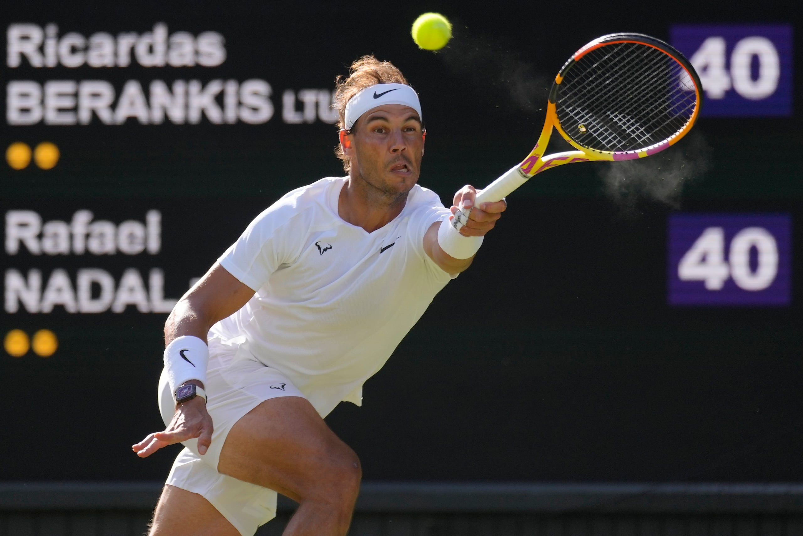 Rafael Nadal se perdió casi todo el 2023 debido a una lesión de cadera que requirió de una operación.