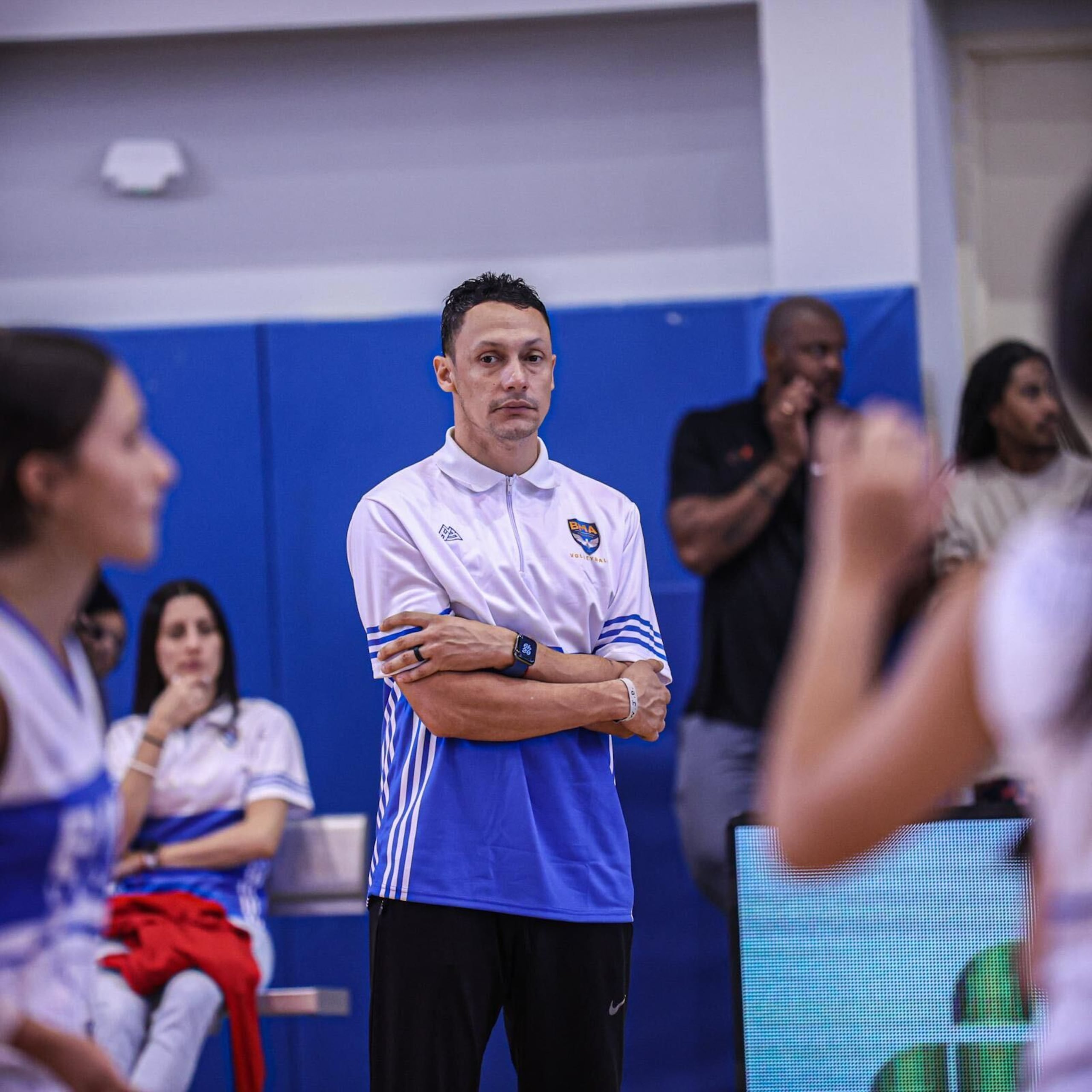 Jamille Torres, dirigente de Bayamón Military Academy y la Selección Nacional de voleibol masculino.