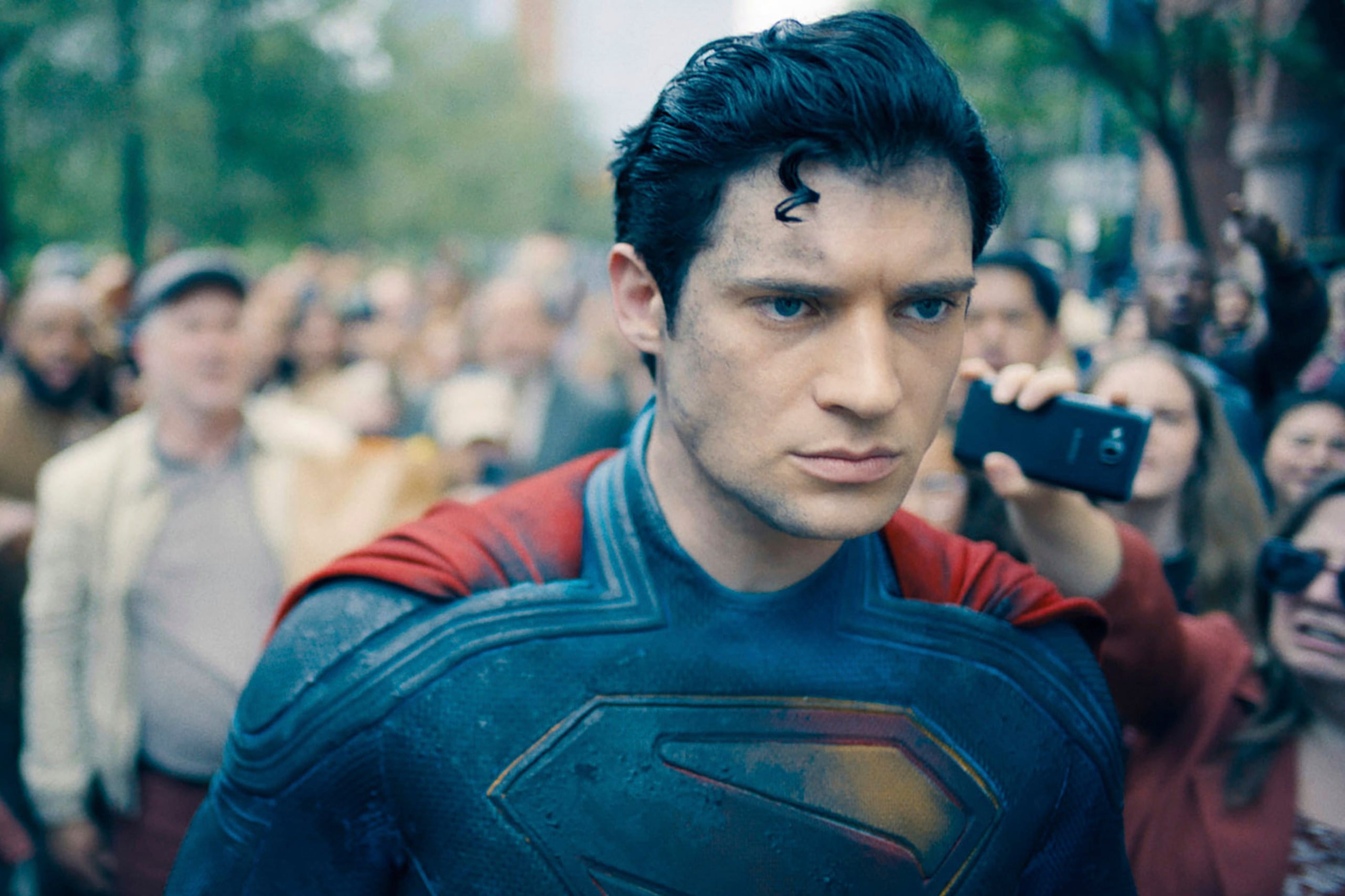 David Corenswet da vida al Hombre de Acero en esta entrega del nuevo universo cinematográfico de DC Comics.