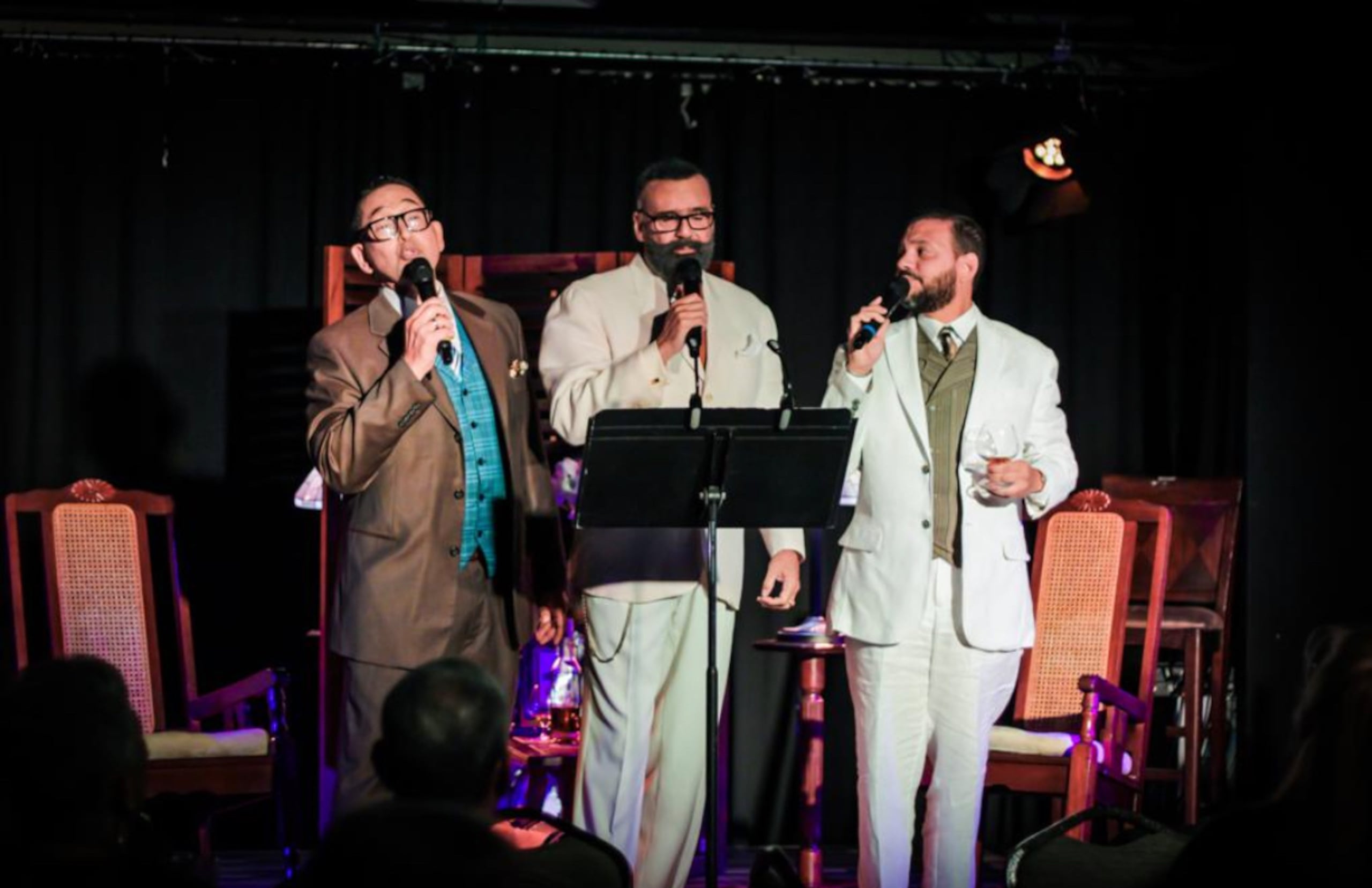 Miguel Ramos, Julio Enrique Court y Ricardo Rosado presentan el recital el 27 de agosto.