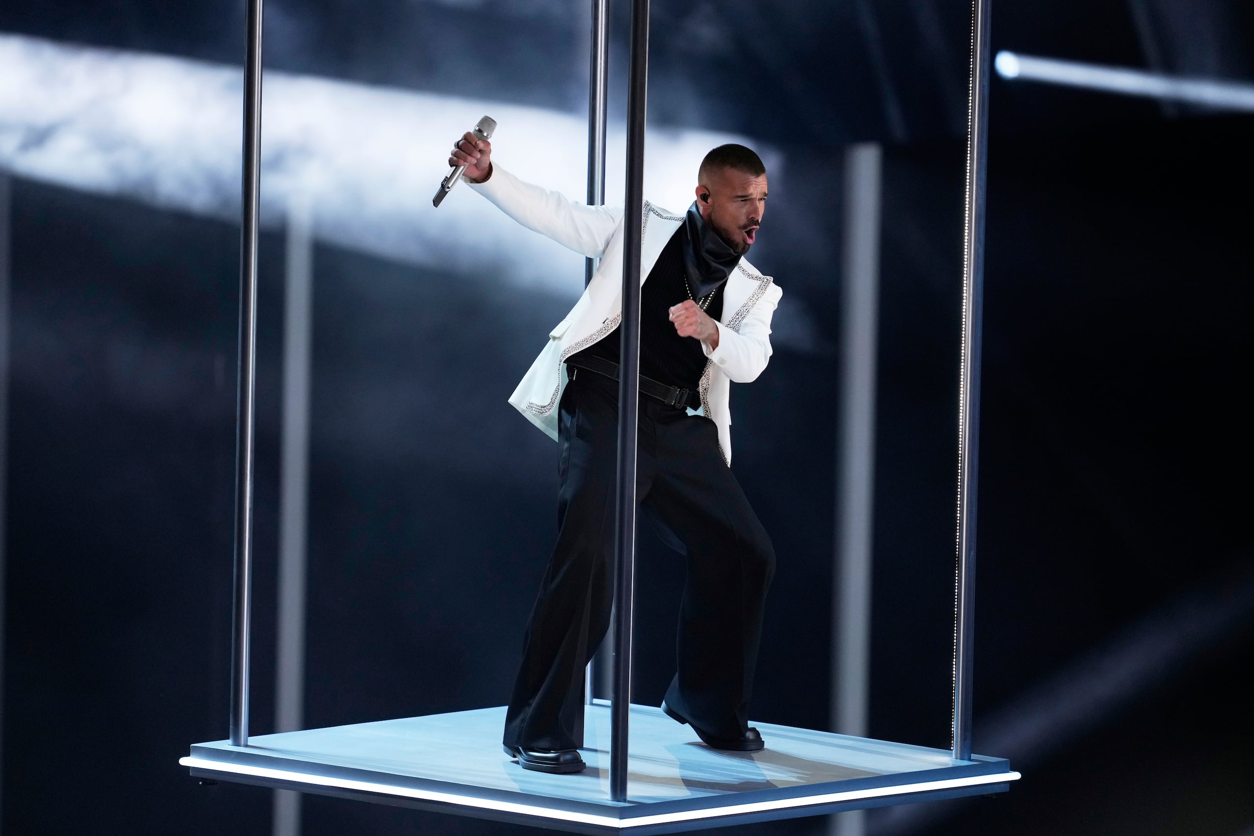 Ricky Martin en una foto de archivo durante su presentación en los Premios MTV a los Videos Musicales en septiembre de 2025.