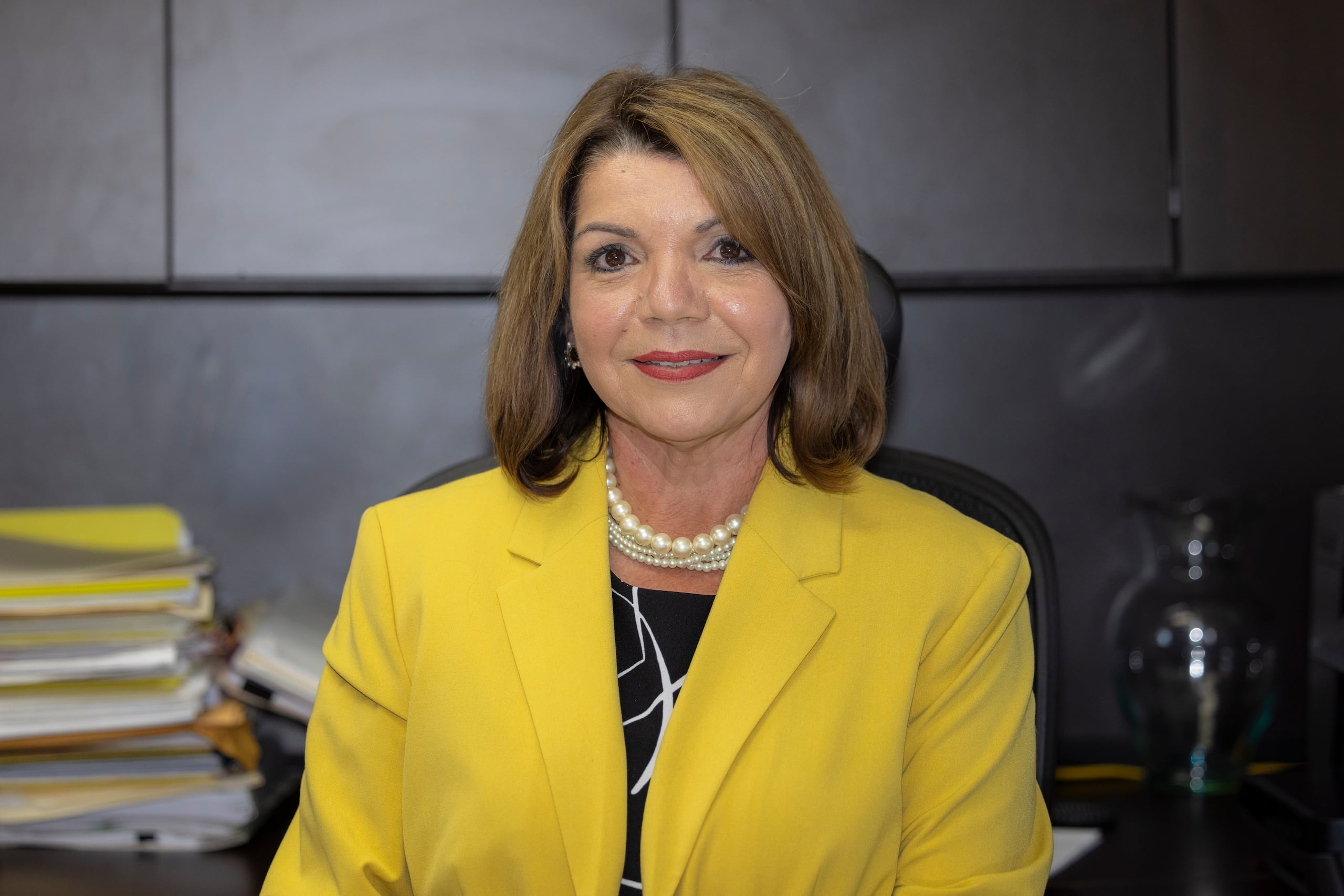 La doctora Nancy Jimenez Rosario, directora del Departamento de Enfermería de UPRA.