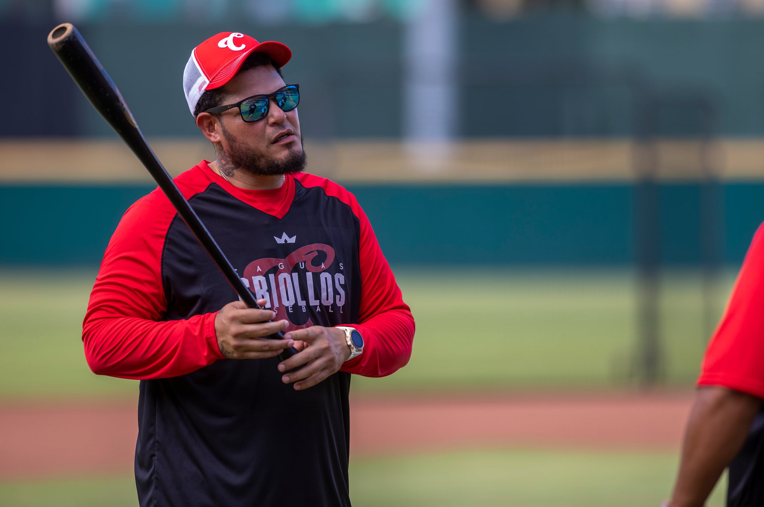 Yadier Molina, mánager de los Criollos de Caguas.