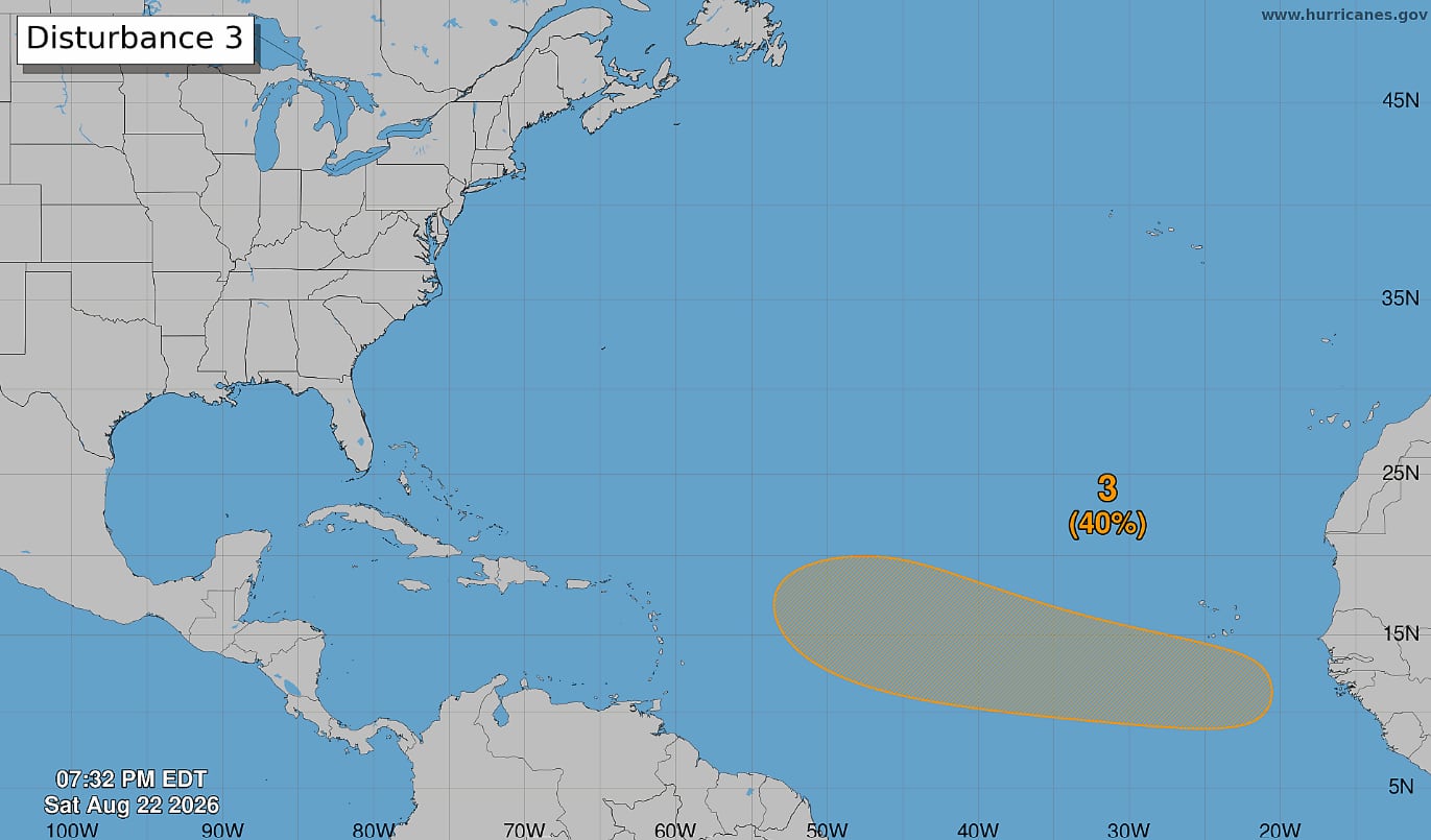 Imagen de la cobertura de: Onda tropical mantiene la misma probabilidad de desarrollo ciclónico