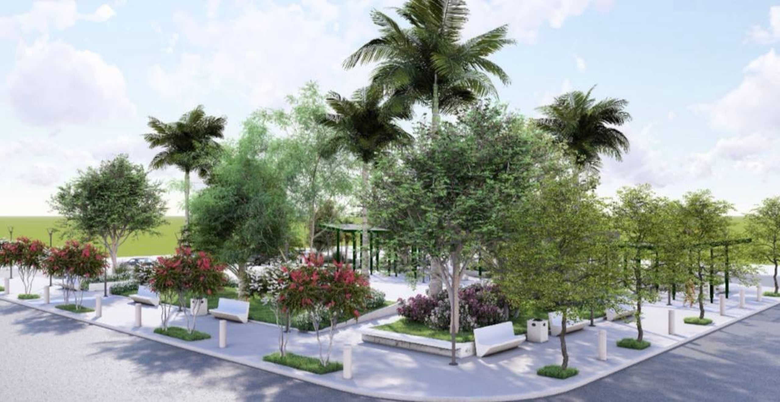 Así se proyecta que lucirá la Placita Roosevelt luego de su remodelación.