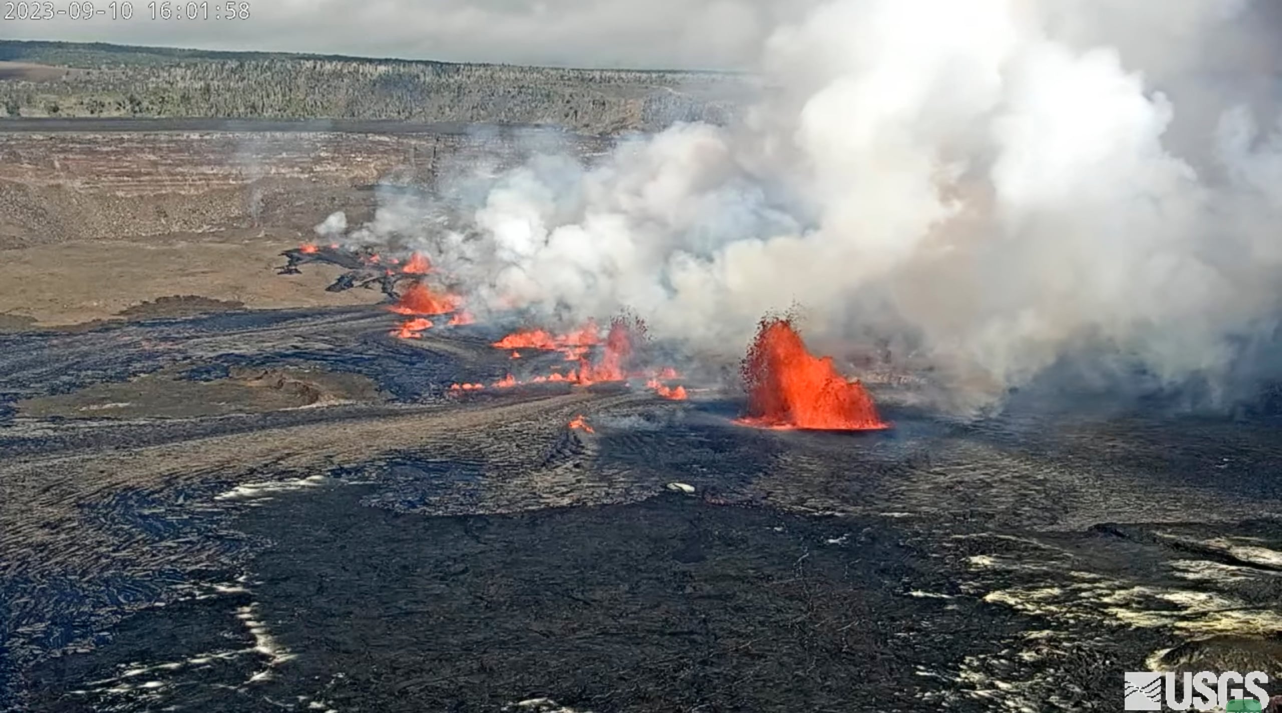 Volcán Kilauea.