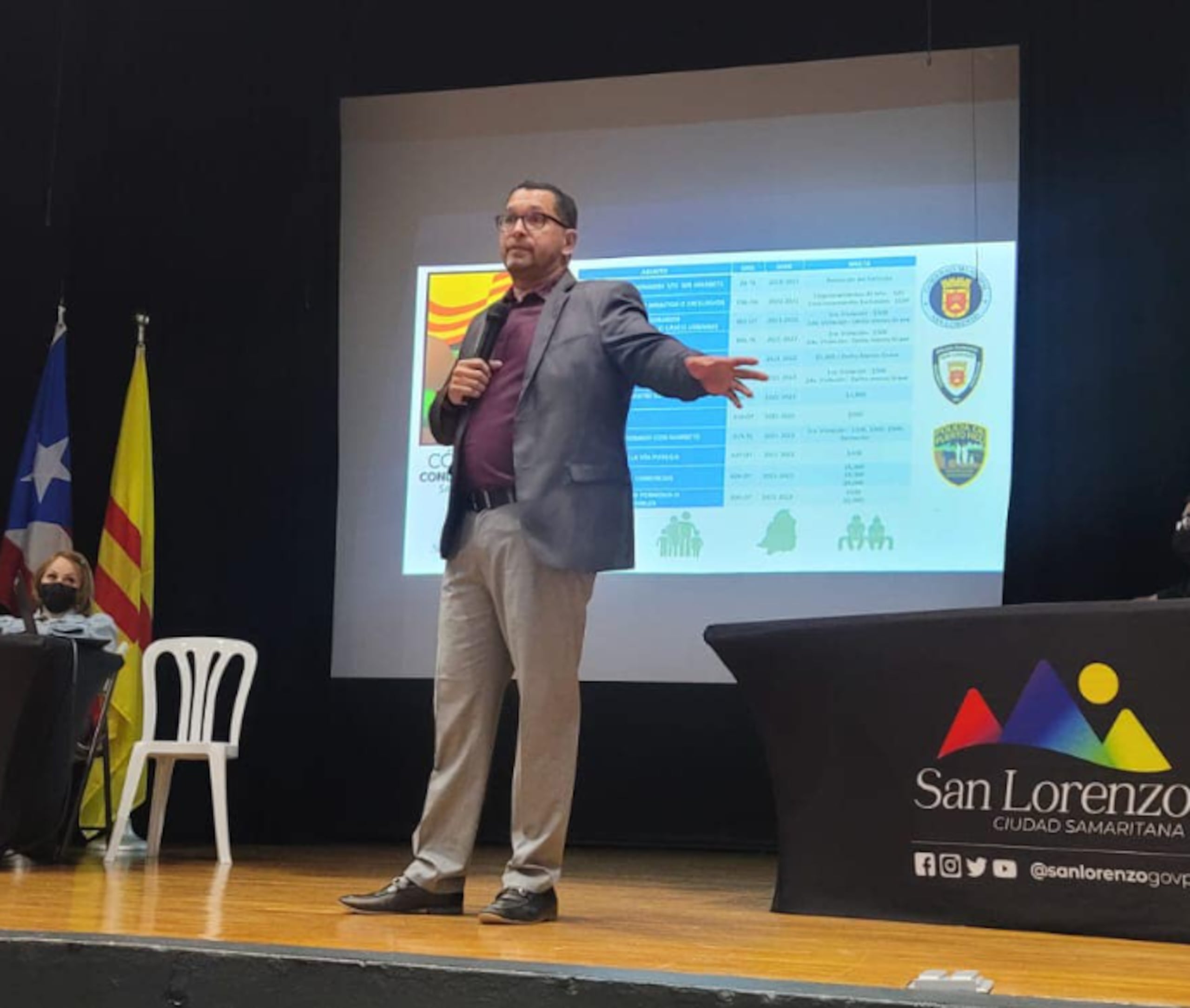Jaime Alverio, alcalde de San Lorenzo