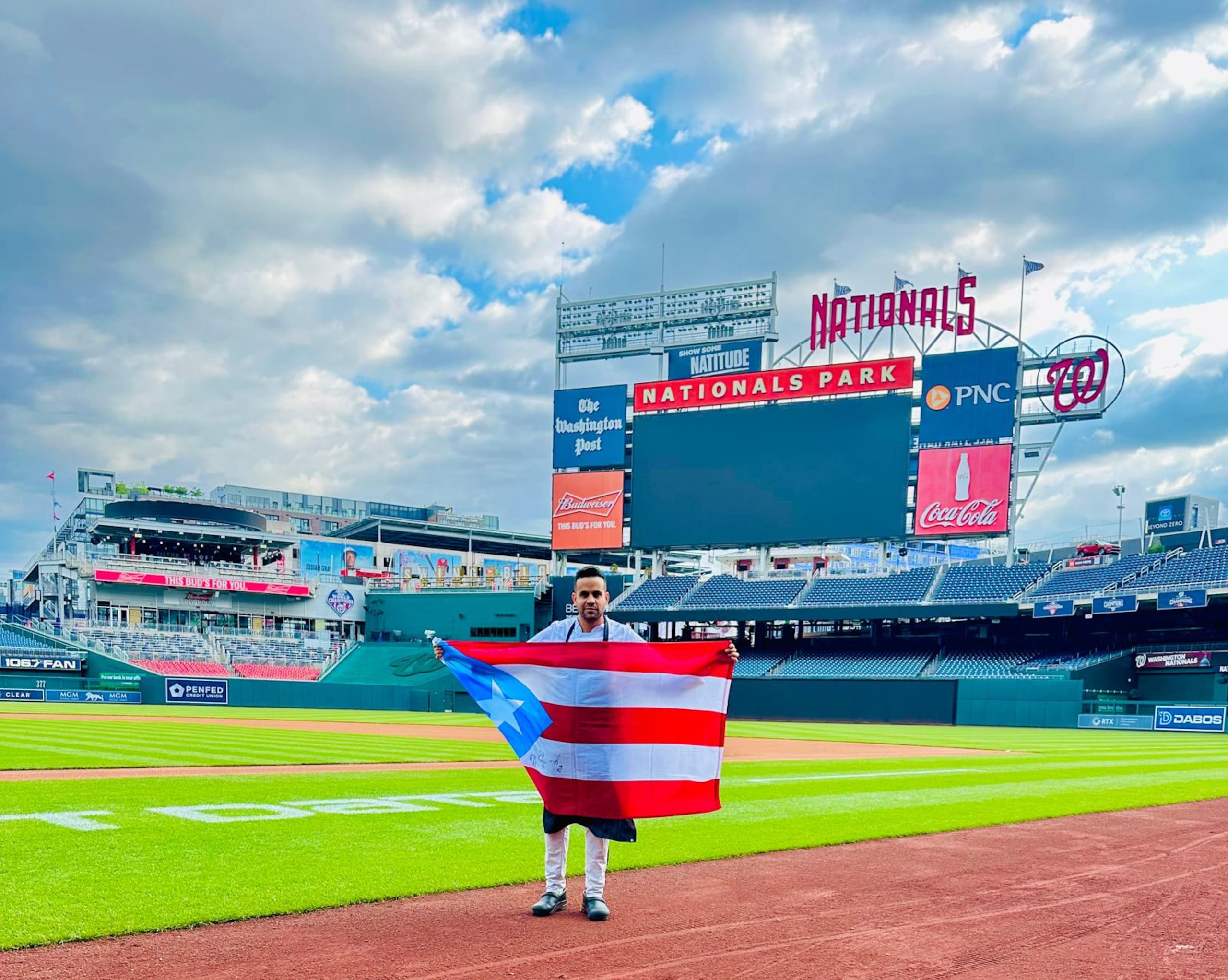 Andrés Cárdenas quiere servir de inspiración para jóvenes puertorriqueños.