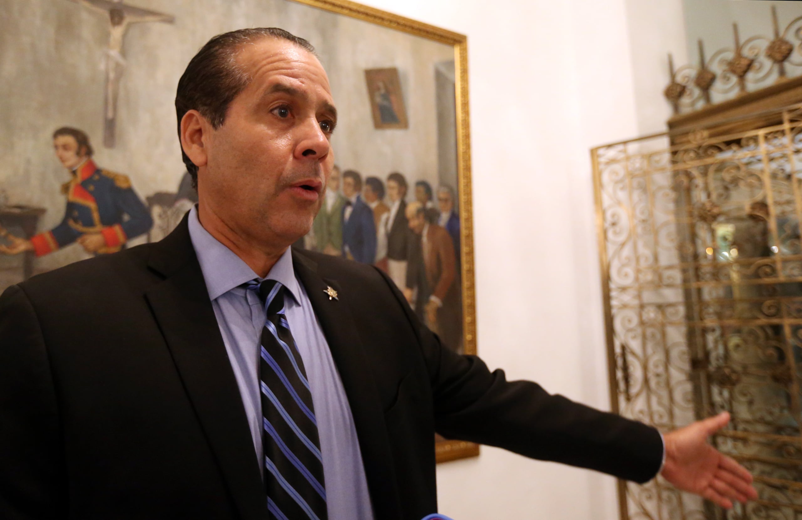 El representante penepé Jorge "Georgie" Navarro Suárez.