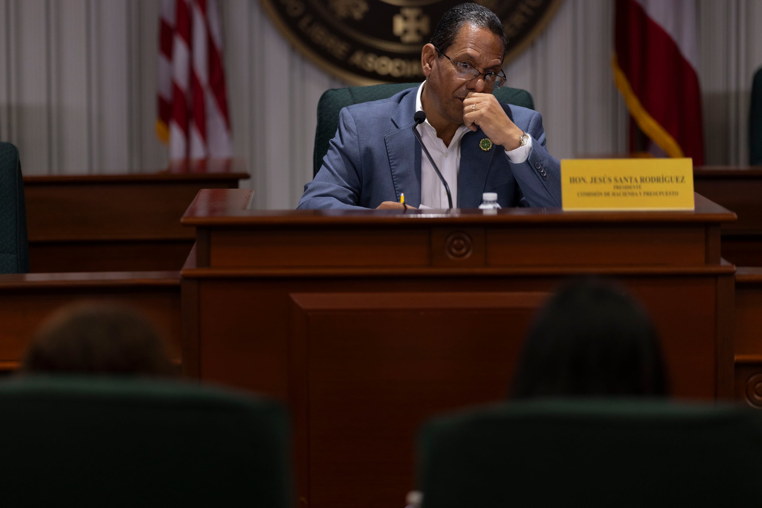 Jesús Santa Rodríguez preside la Comisión de Hacienda y Presupuesto de la Cámara desde enero de 2021.