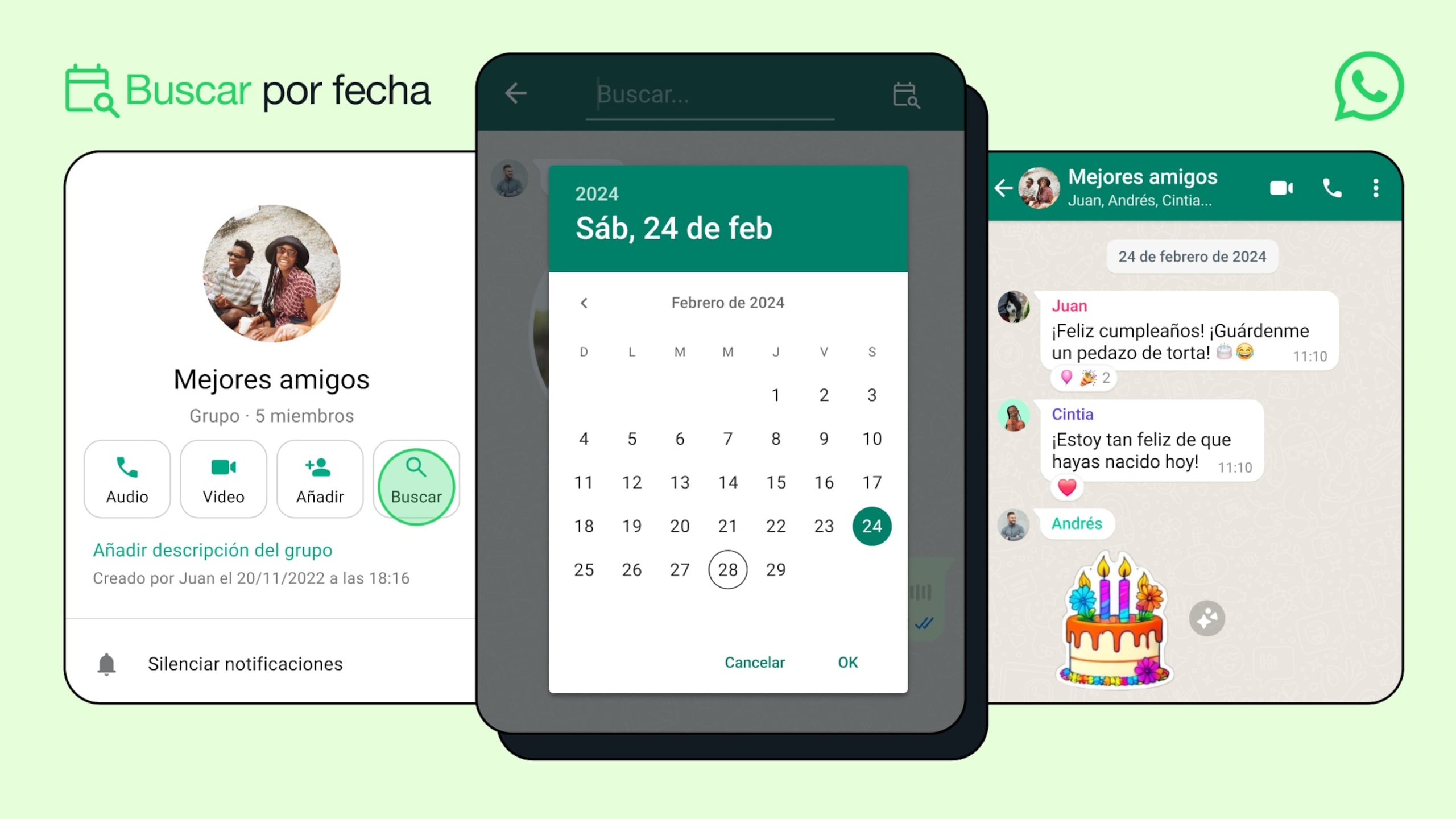 La nueva función ya está disponible en iOS y desktop para Mac y WhatsApp Web, y se estará implementando ahora y en los próximos días en los dispositivos Android.