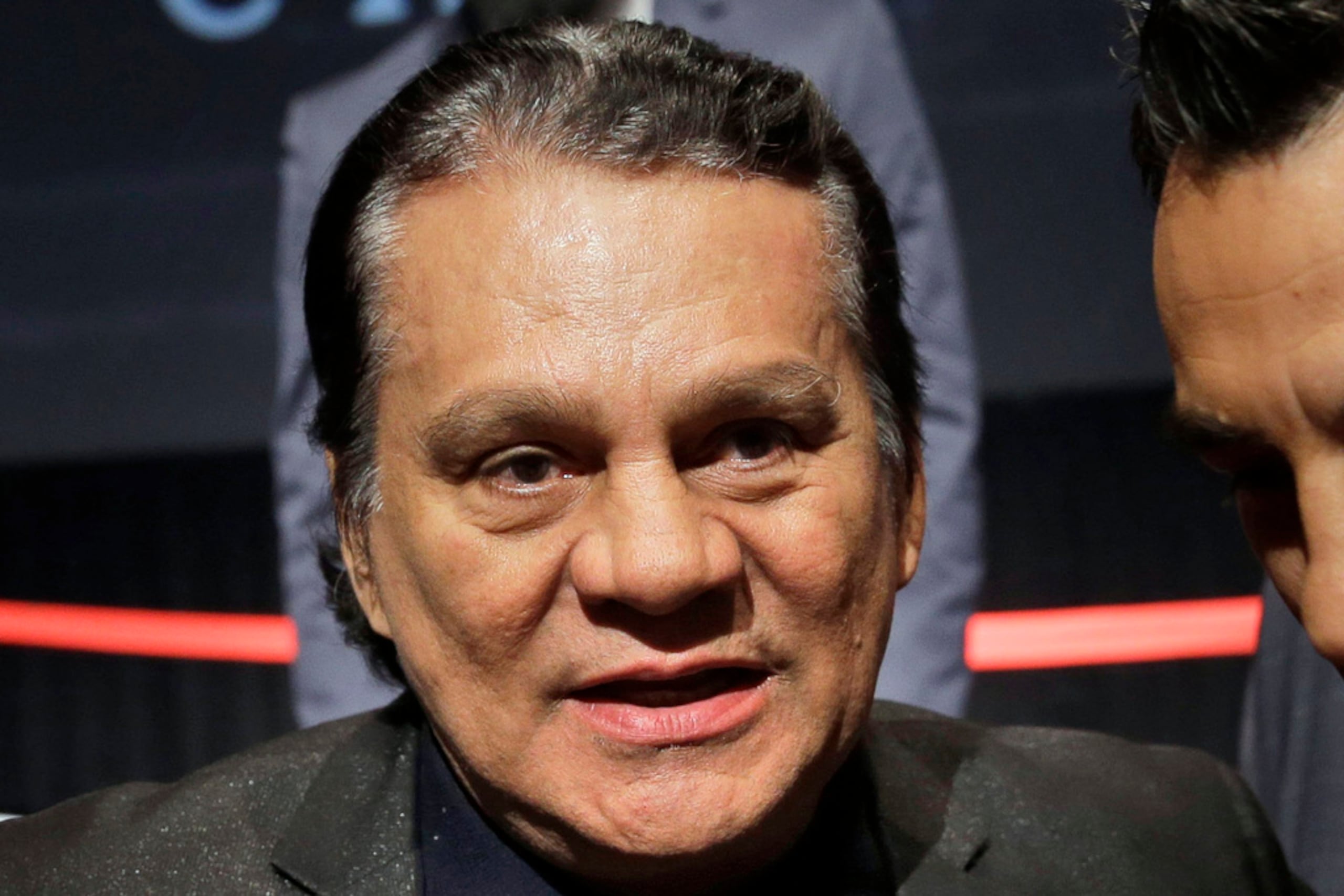 El exboxeador Roberto Durán sufre de un problema cardíaco.