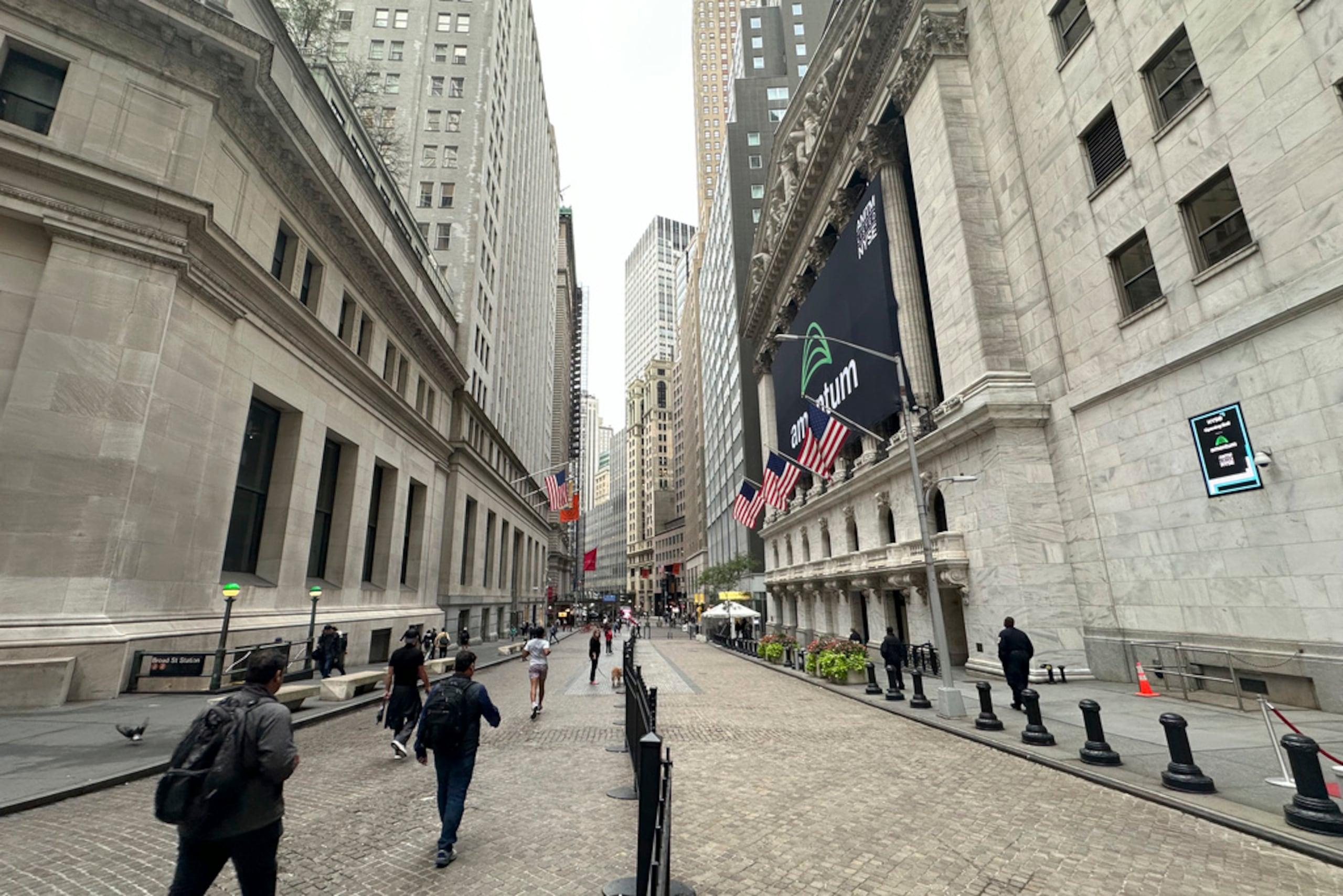 La Bolsa de Valores de Nueva York.