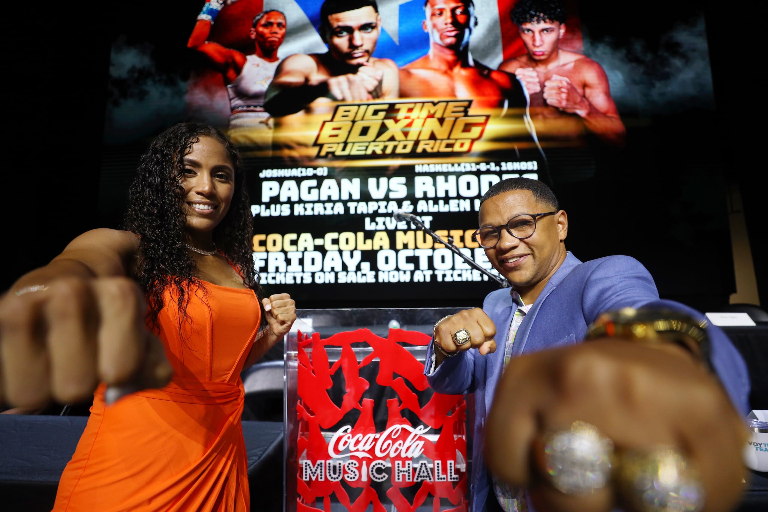 Kiria Tapia e Iván Calderón unen fuerzas este viernes en el Coca Cola Music Hall.