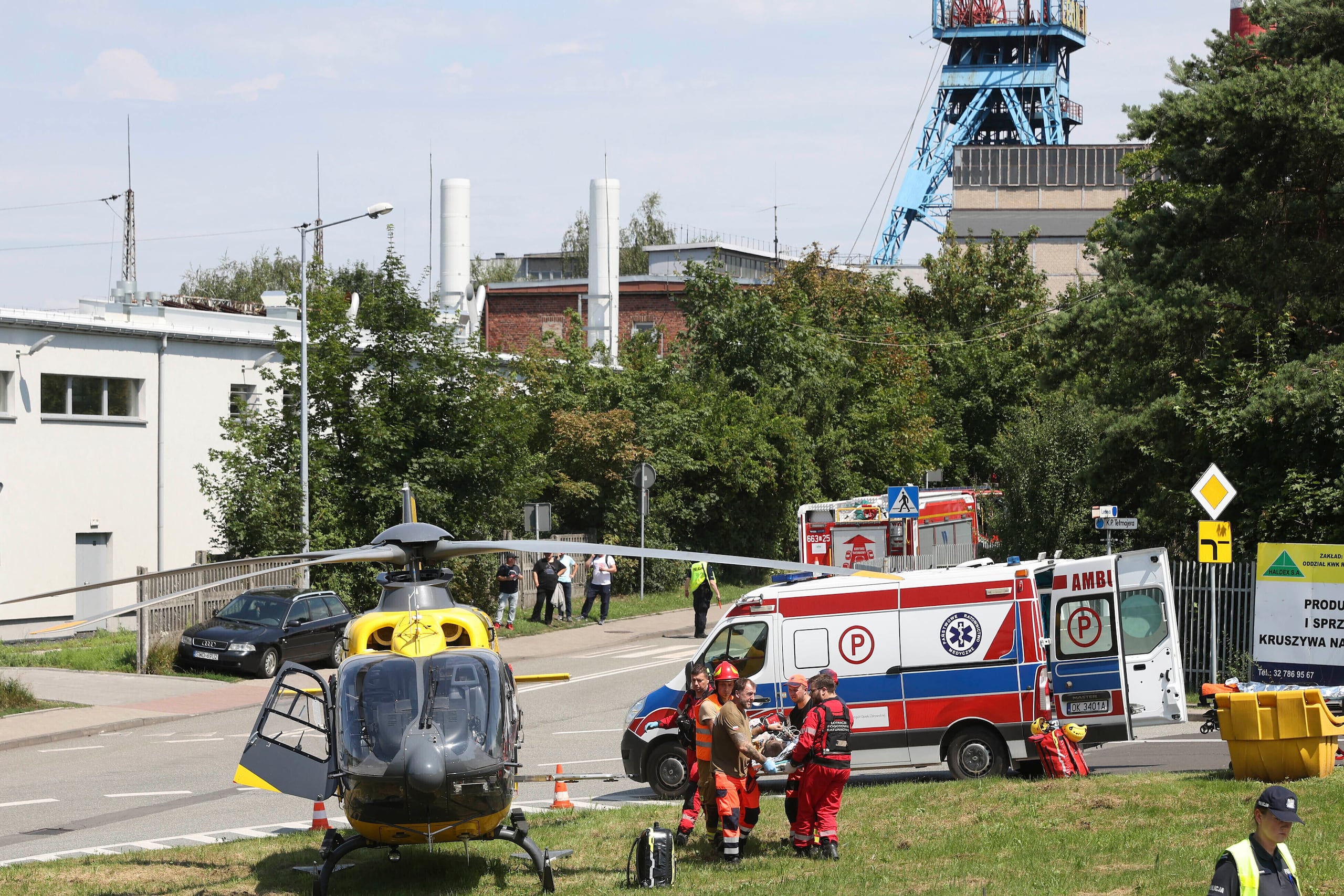 El joven, que había tenido problemas psicológicos en el pasado, se encontraba internado en un hogar especializado para este tipo de casos, fue trasladado en helicóptero a un centro hospitalario de Estrasburgo.