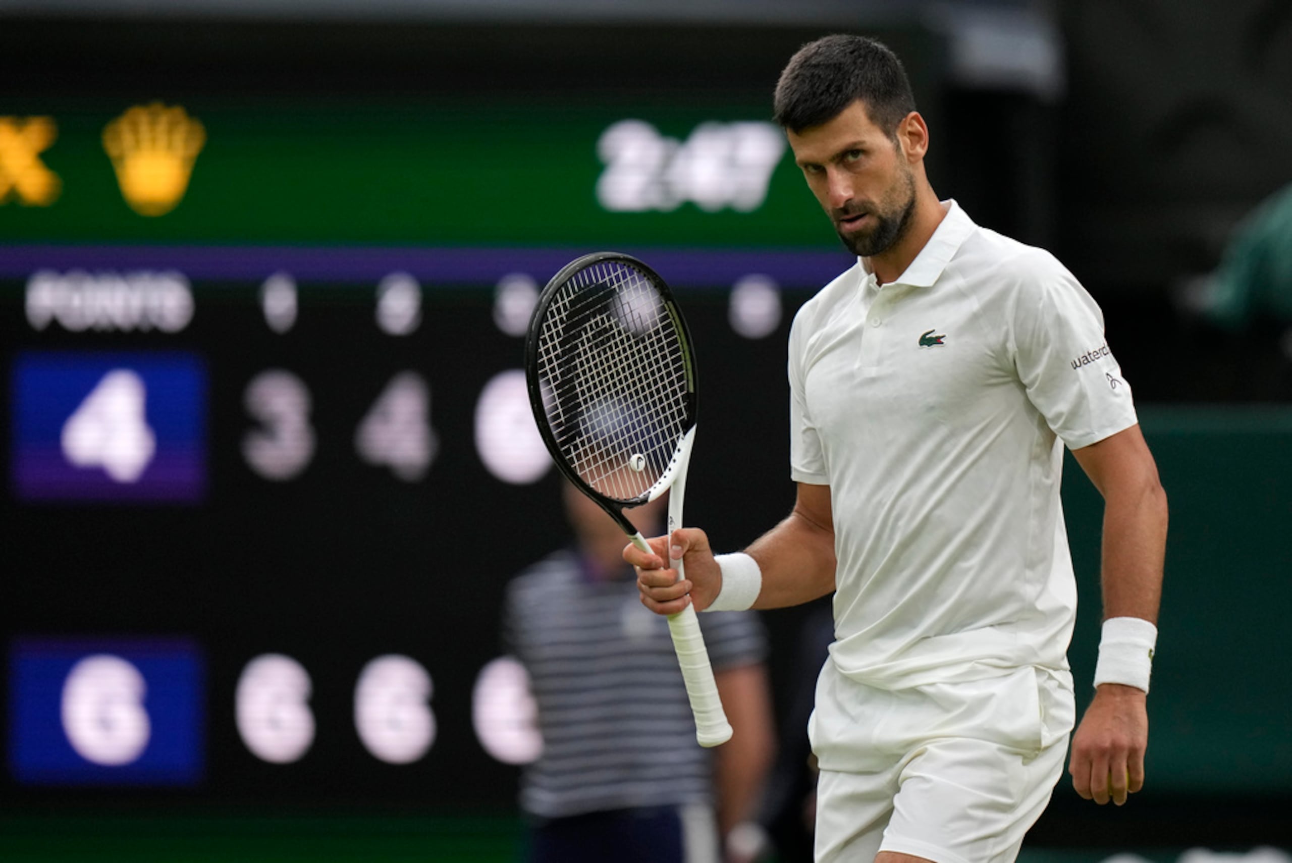 El serbio Novak Djokovic venció al italiano Jannik Sinner en la semifinal.
